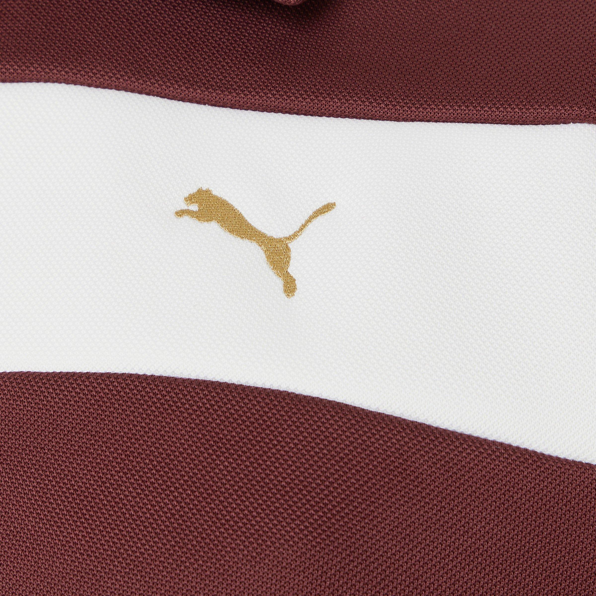 Burgundy Relaxed Cropped Track Jacket (3194809) | Puma