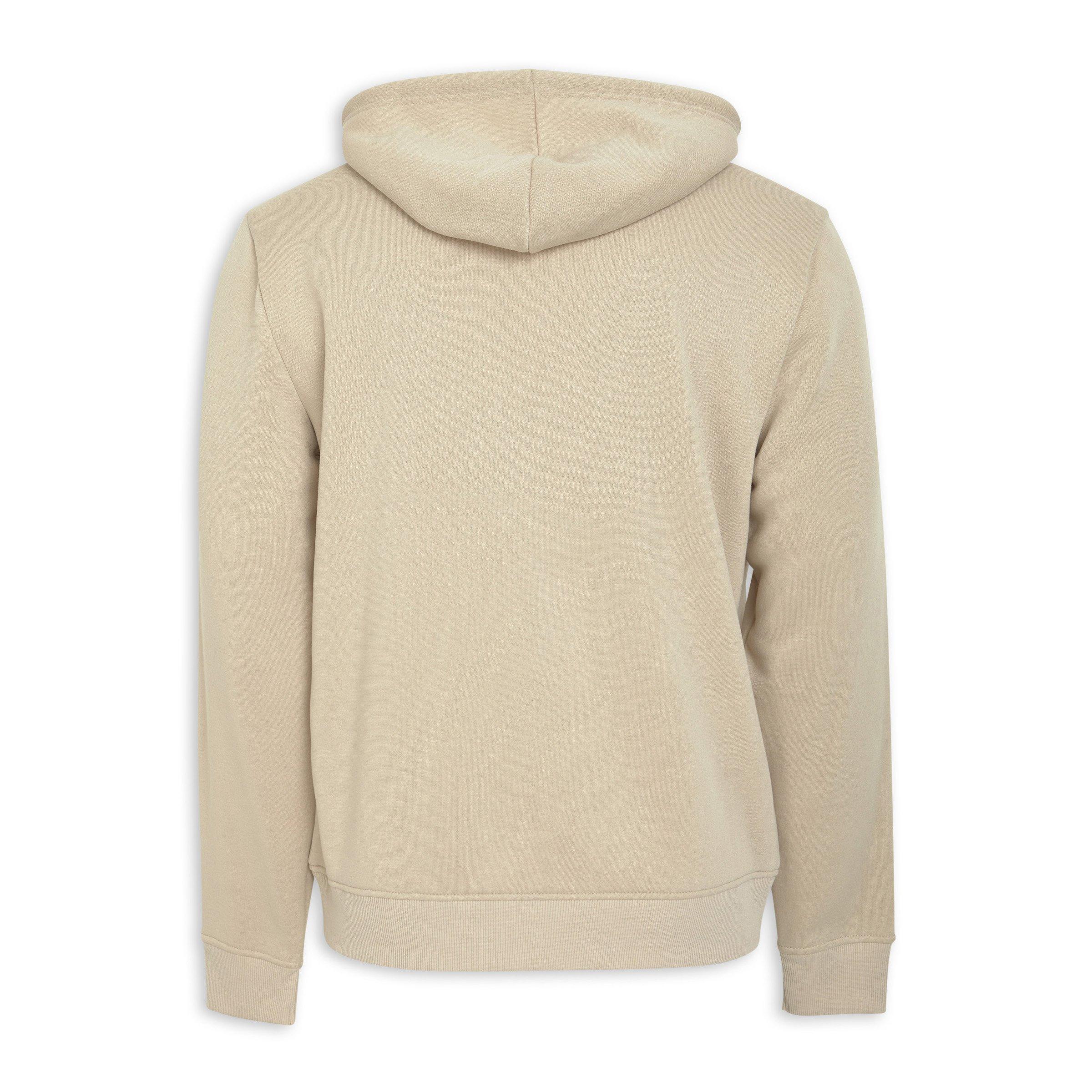Beige Zip-through Hoodie (3194940) | Identity