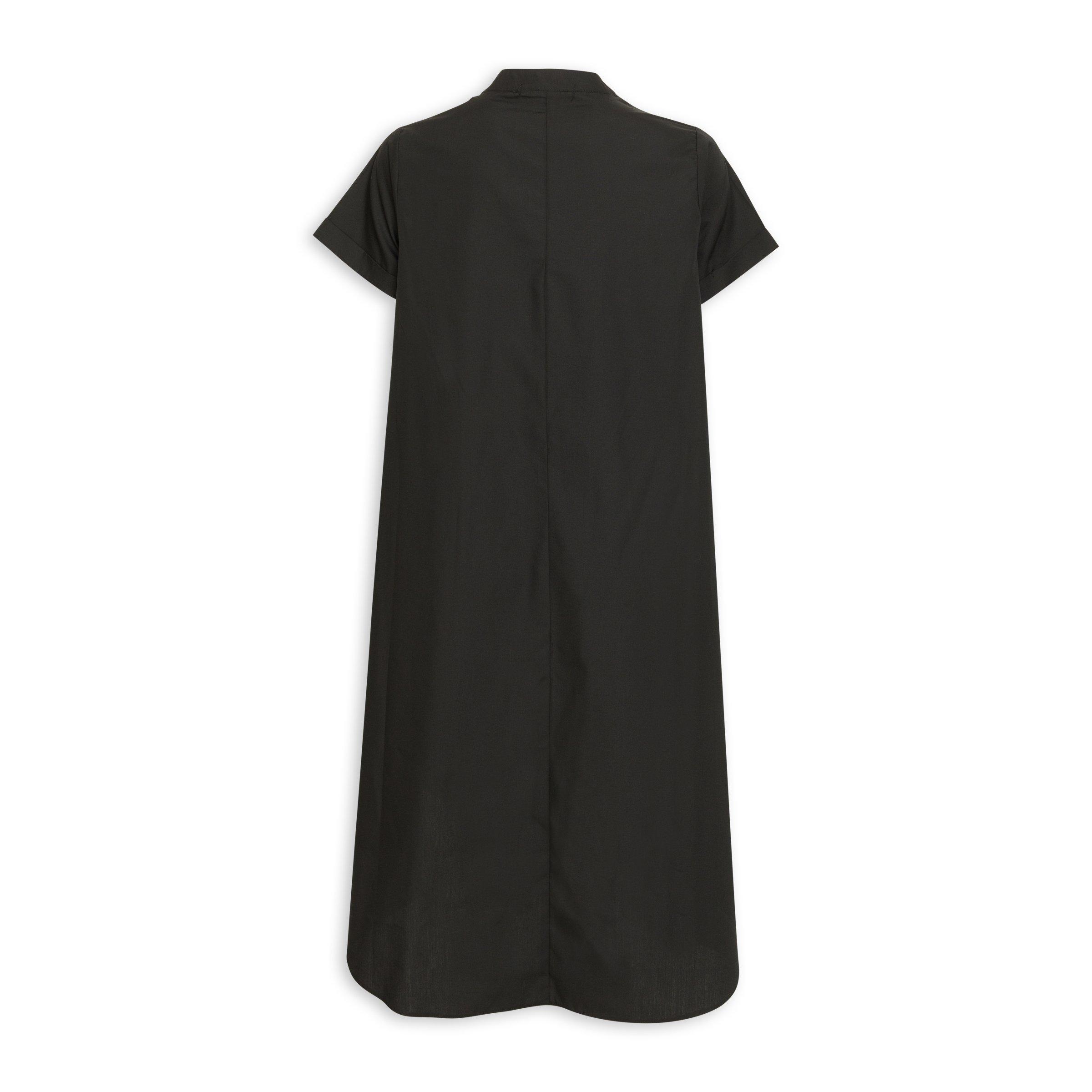 Black Trapeze Dress (3195031) | Ginger Mary