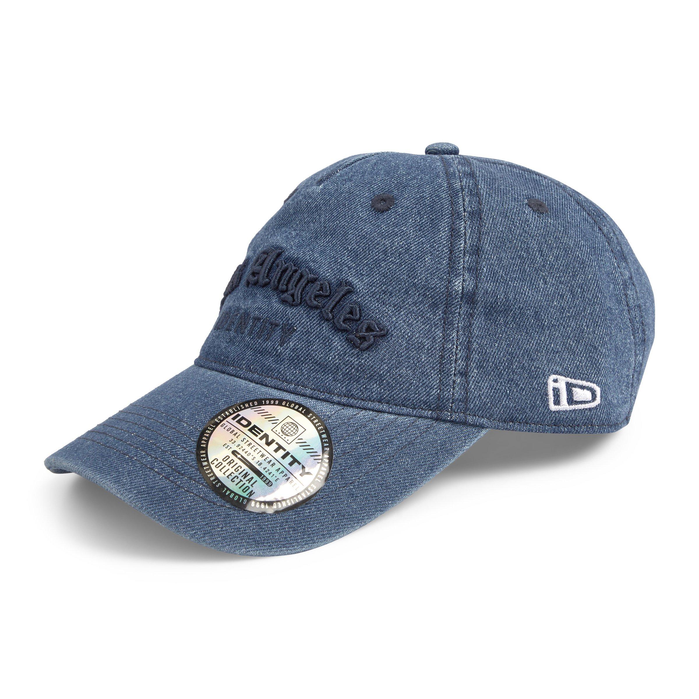 Indigo Denim Peak Cap (3195368) | Identity