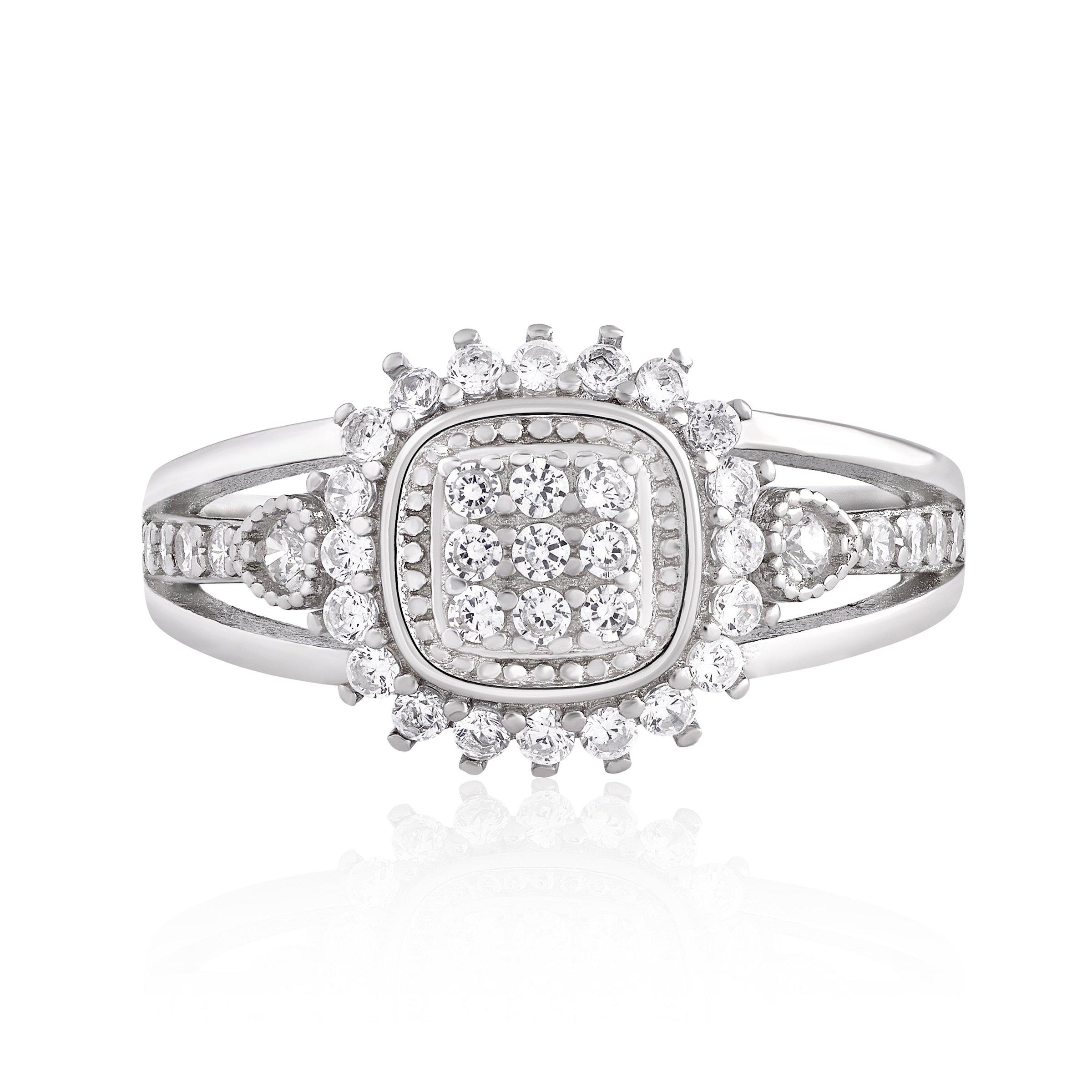 Sterling shank ring hot sale