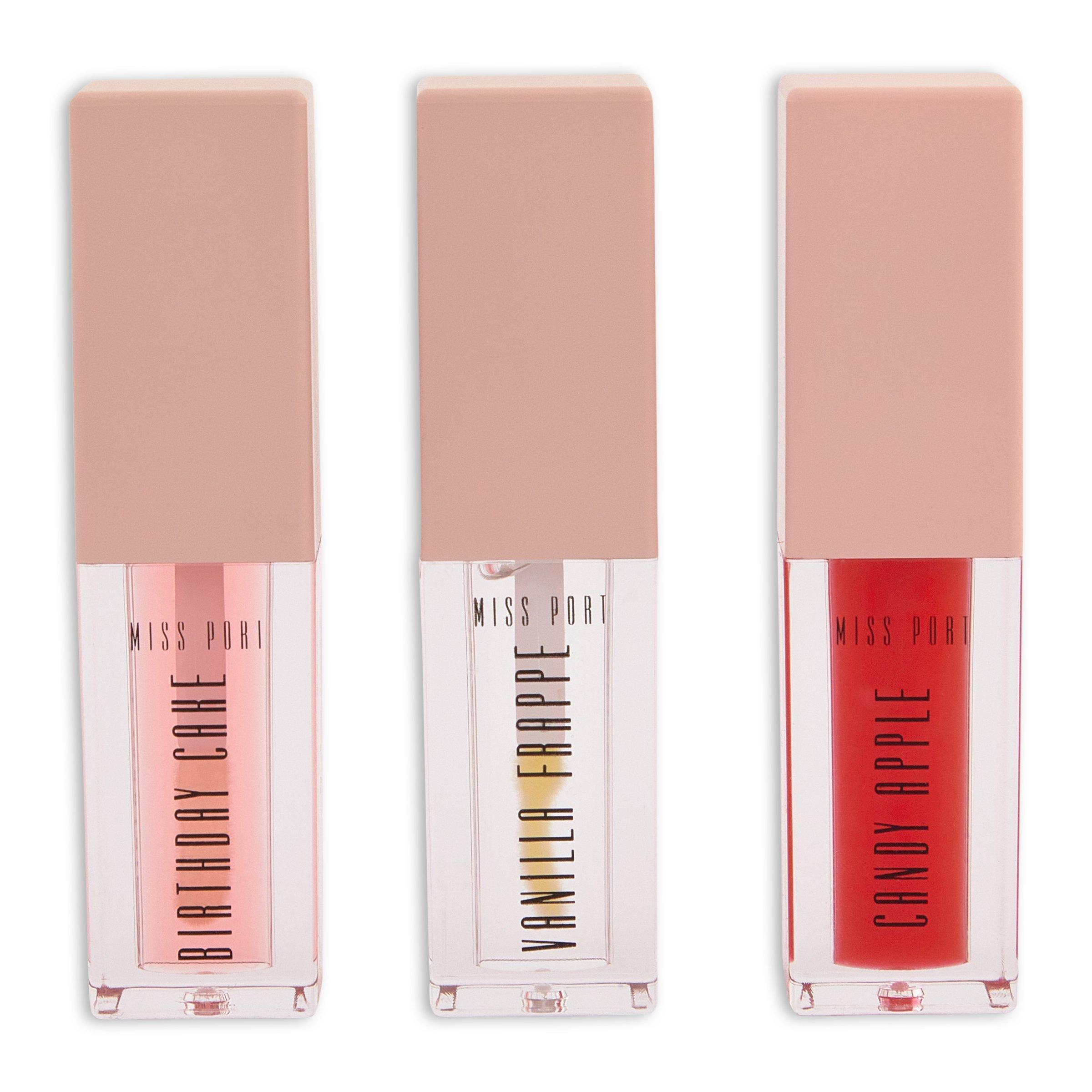Miss Port 3-Pack Vanilla Lip Gloss (3196653) | Fragrances