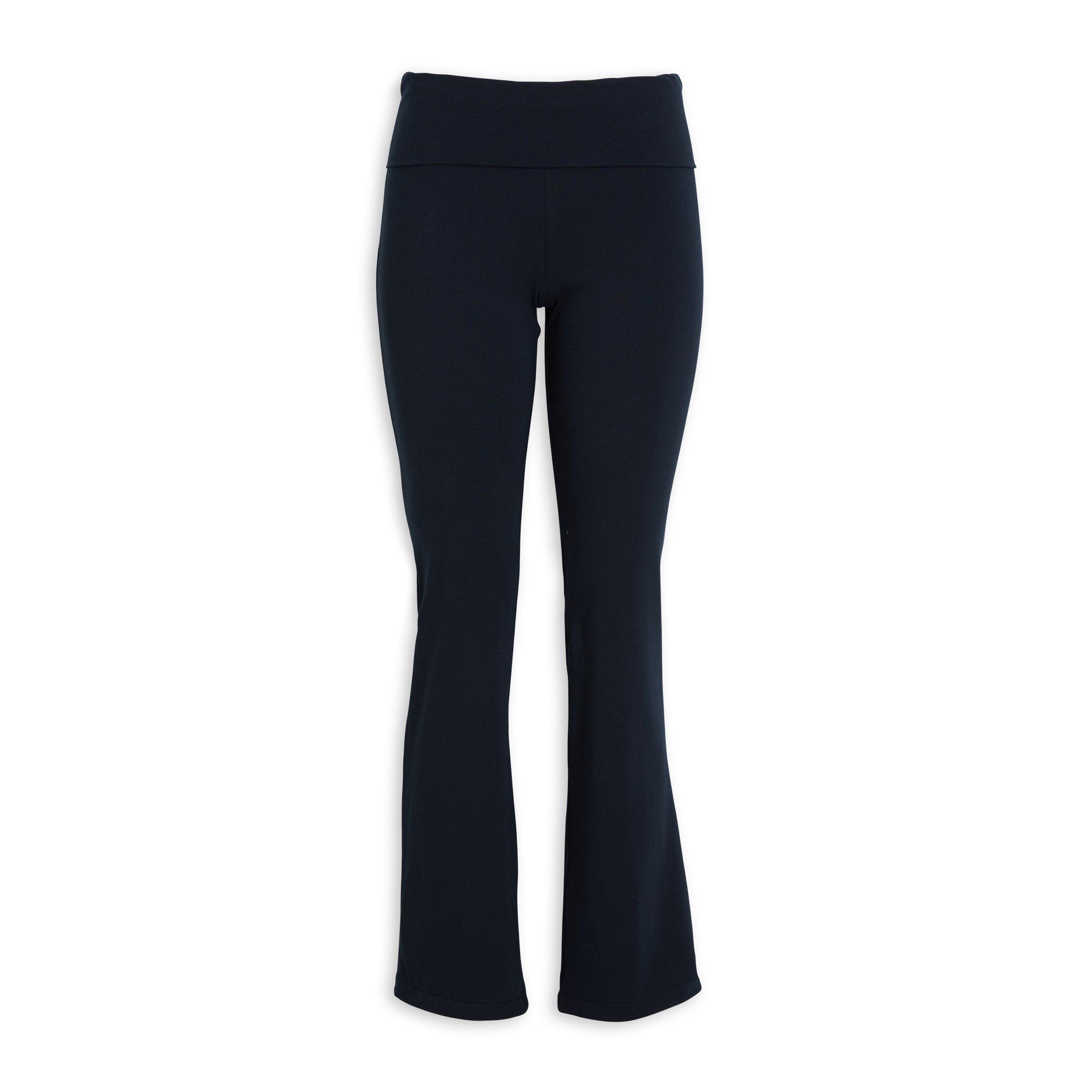 パンツ bajra Black Cotton Flare Pants Black Flared Pants (3196718) | Identity