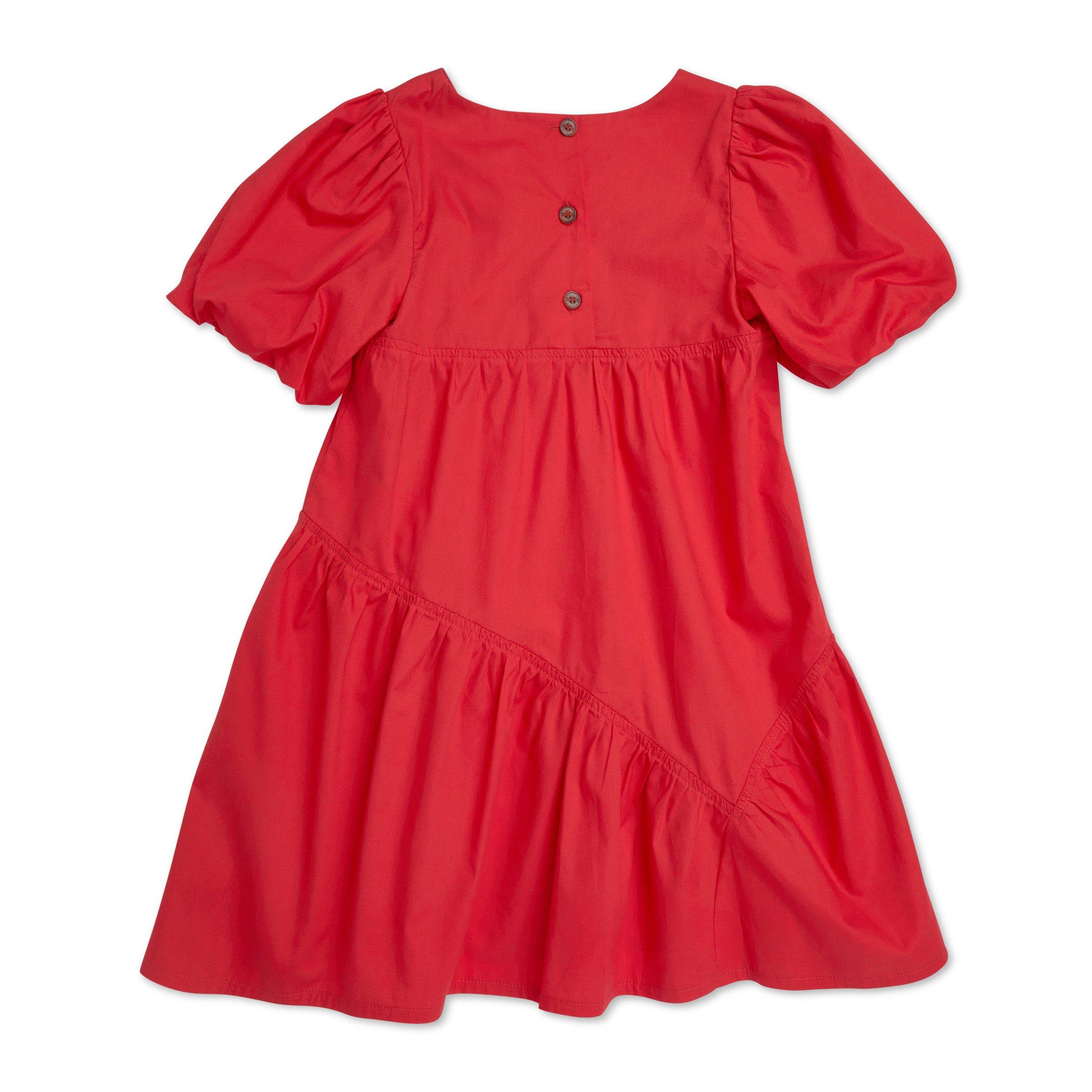 Kid Girls Red Dress 3196746 Earthchild