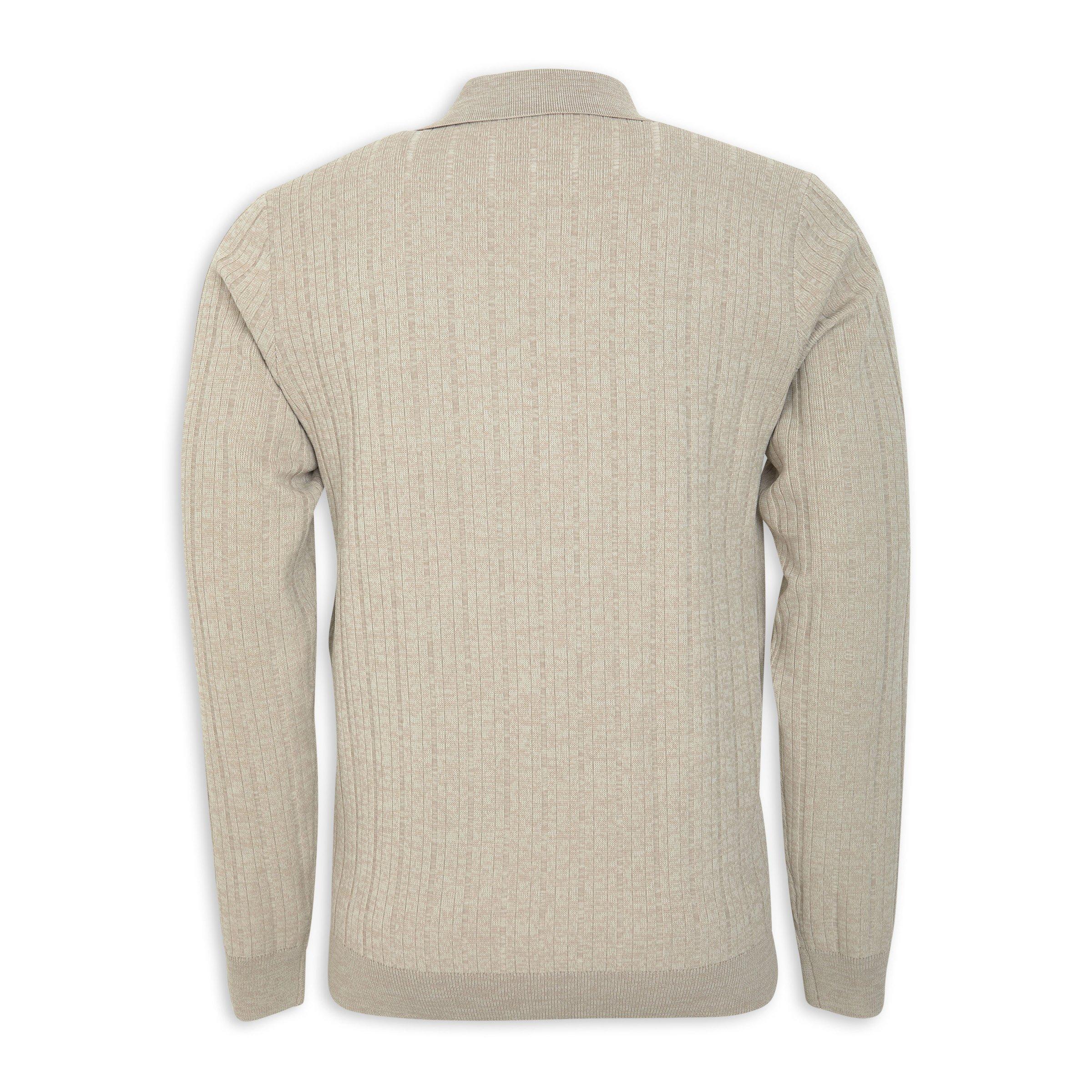 Beige Quarter-zip Jersey (3196783) | Identity