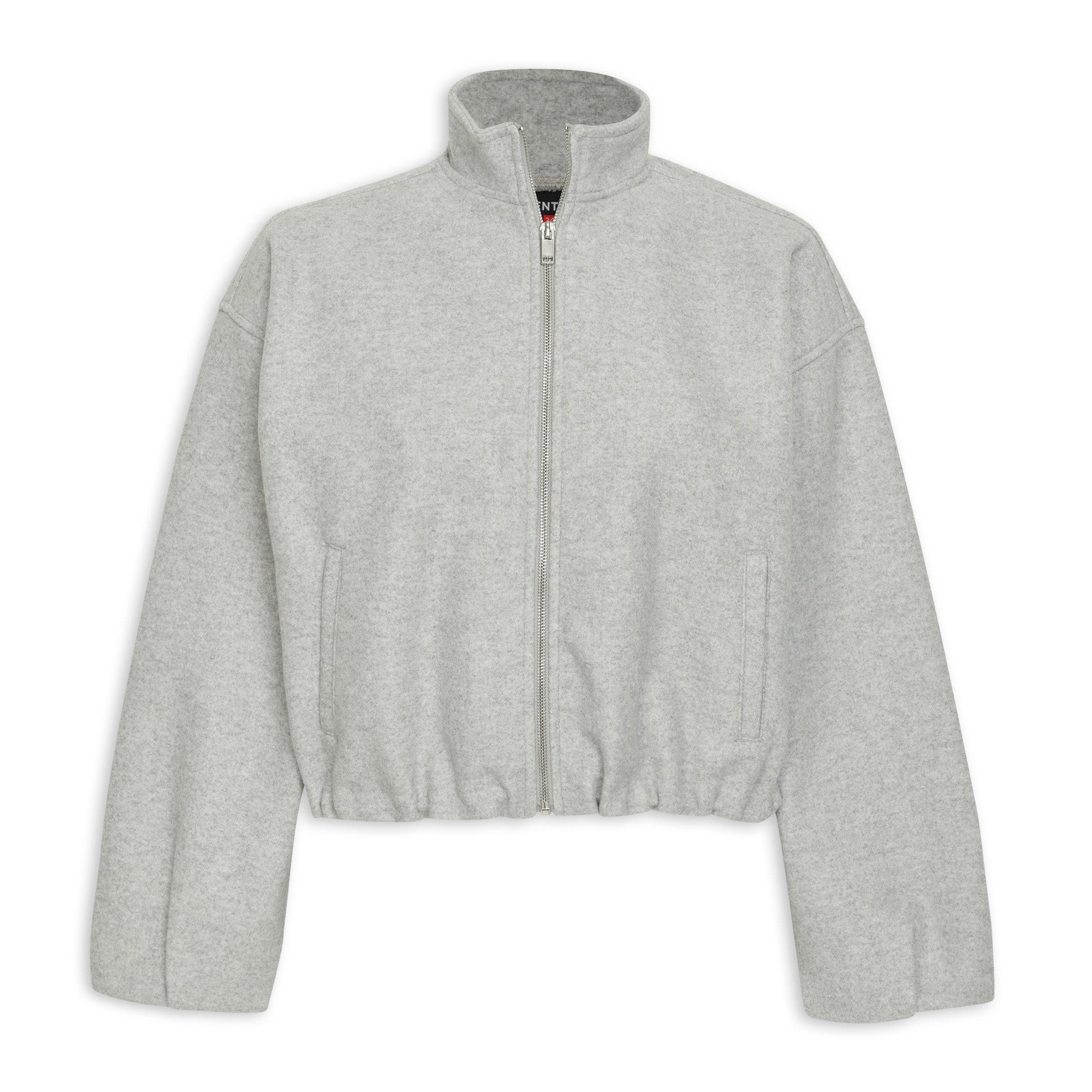 Grey Bomber Jacket (3197217) | Identity