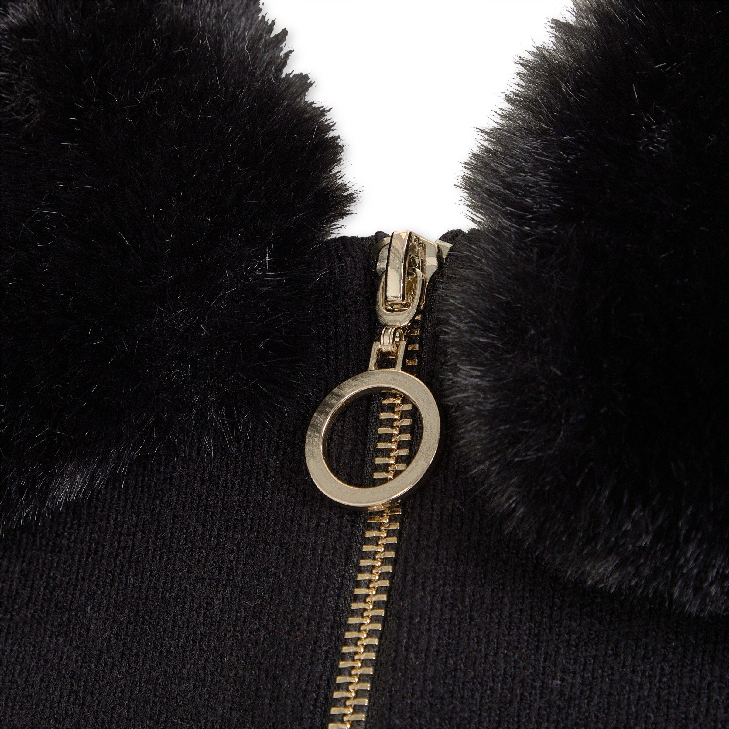 Black Zip-through Cardigan (3197622) | Identity