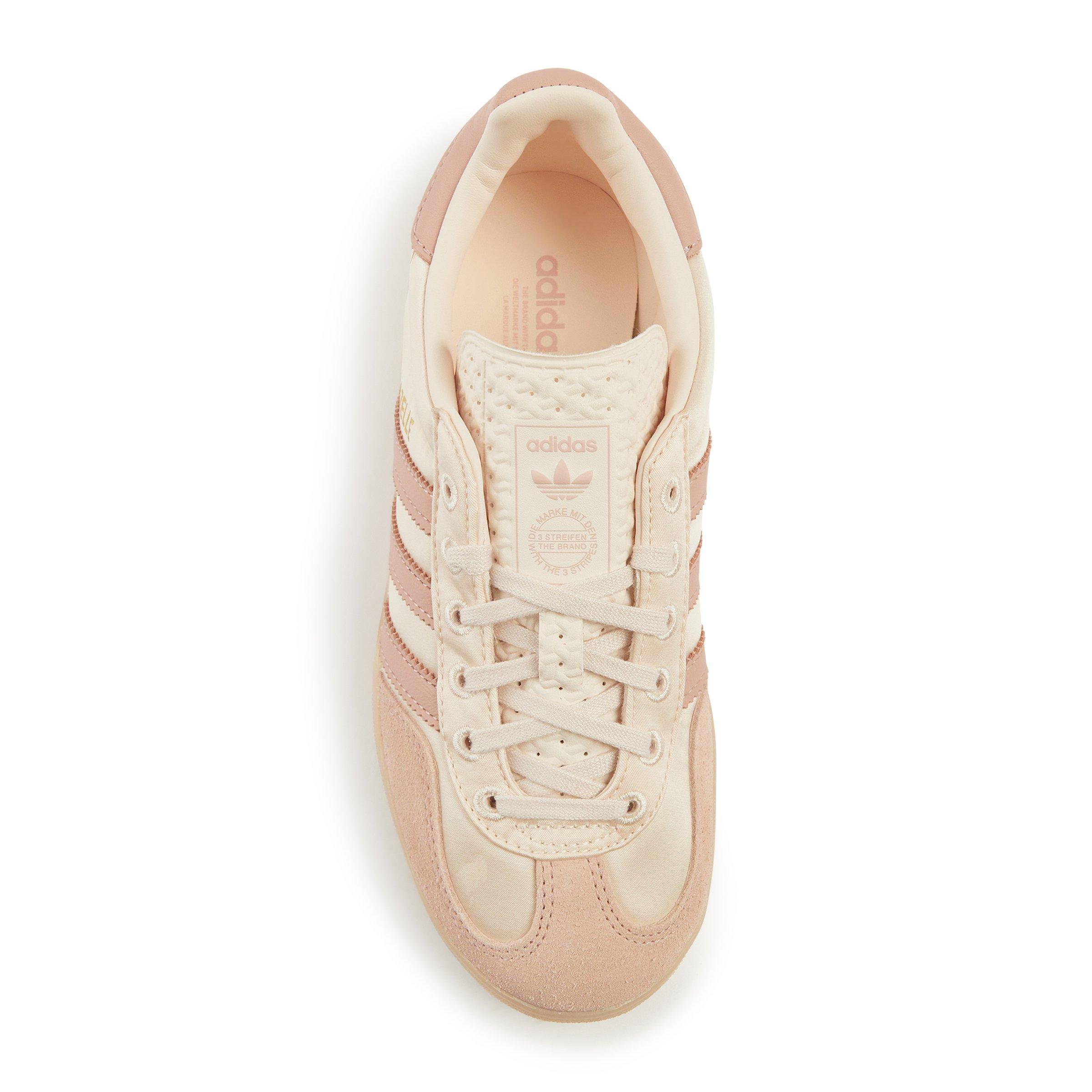adidas gazelle silver green womens adidas Women's Originals Gazelle Bold "Sandy Pink" main image 1