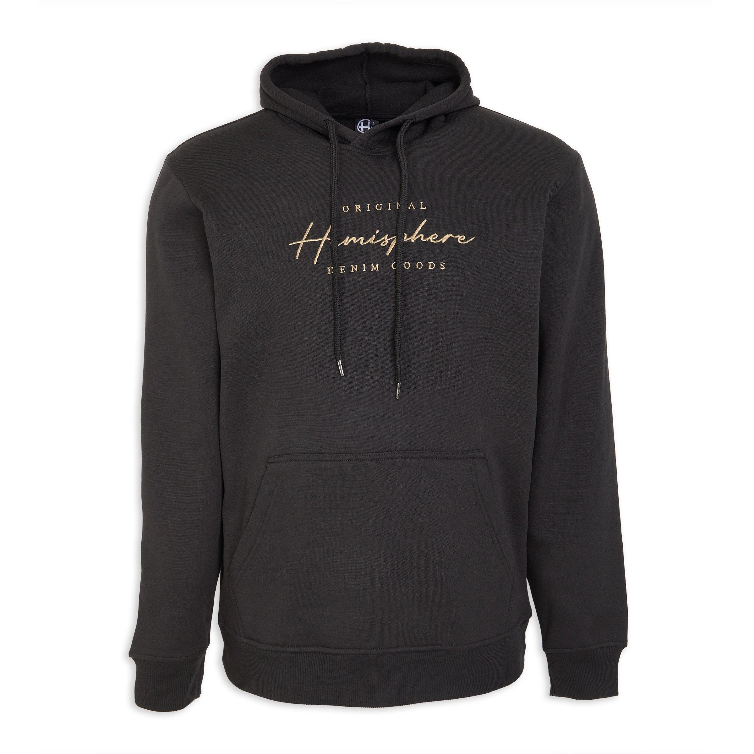 Black Branded Hoodie (3197862) | Hemisphere