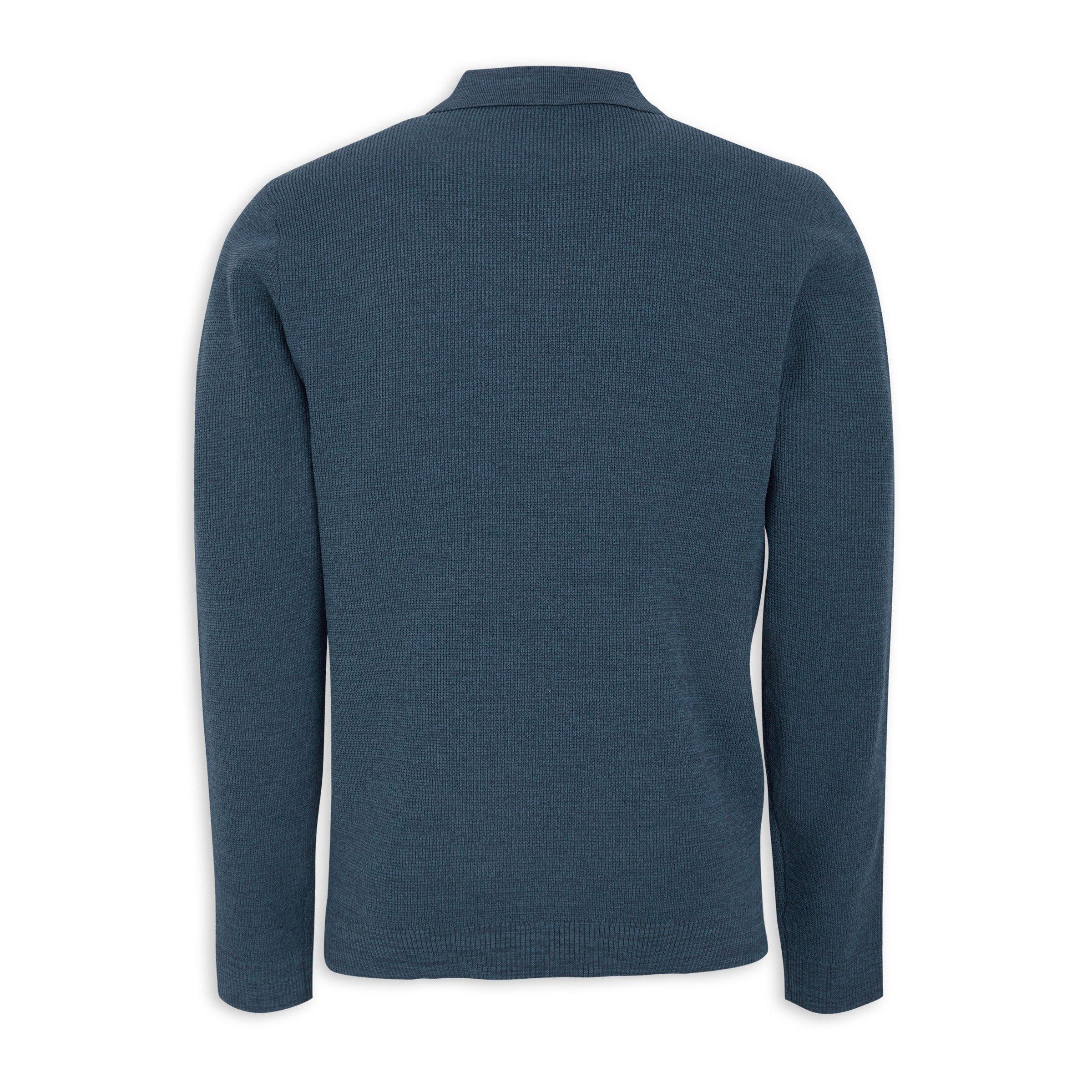 Blue Quarter-zip Golfer Jersey (3198015) | Identity