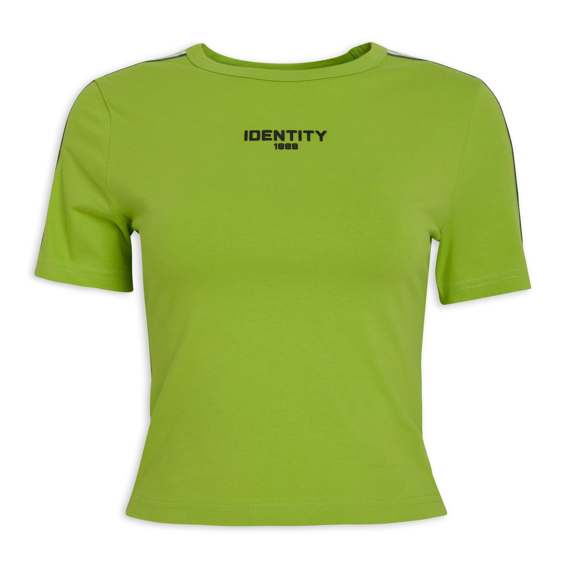 Lime Cropped T-shirt (3198608) | Identity