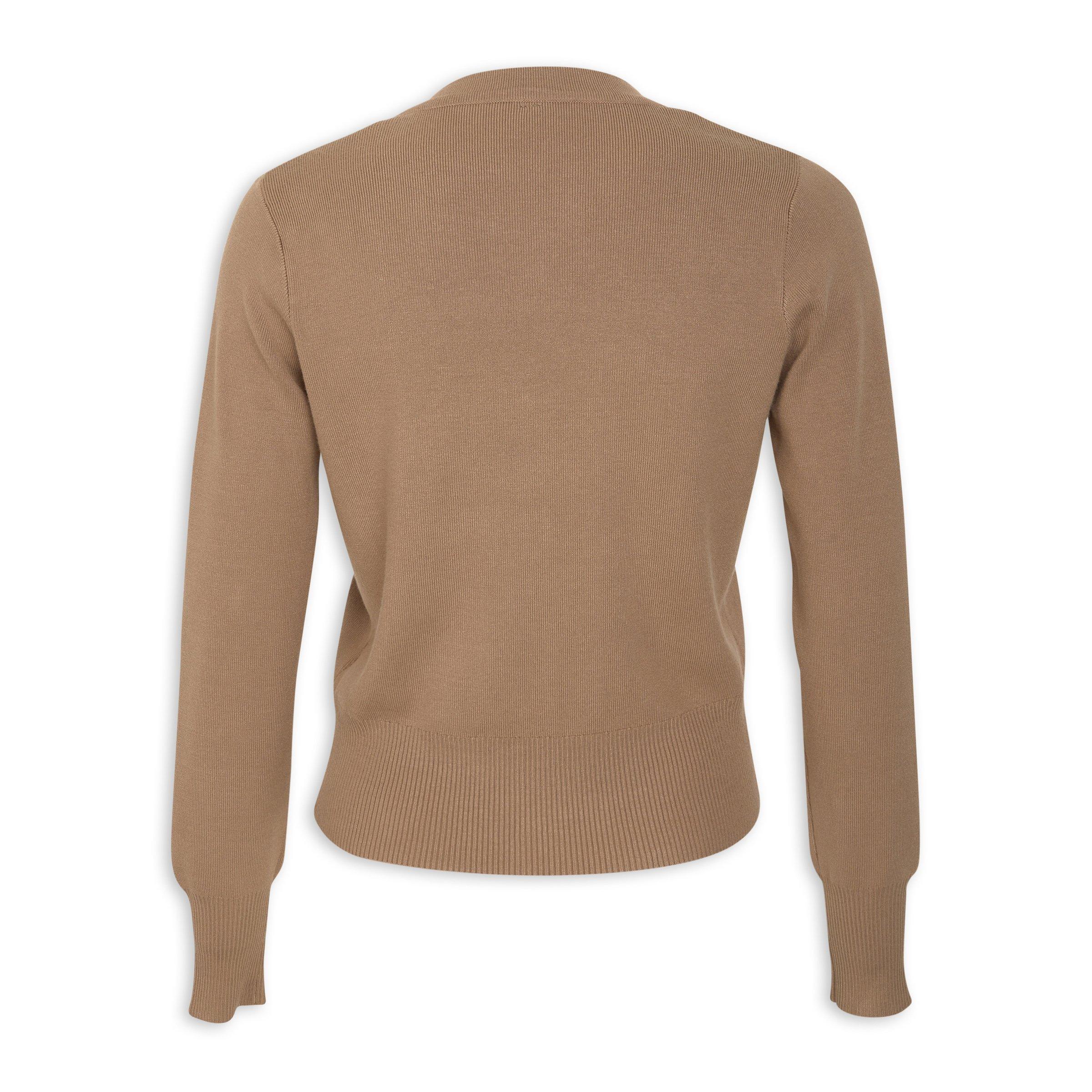 Beige Cardigan with Chain Detail (3199156) | Identity