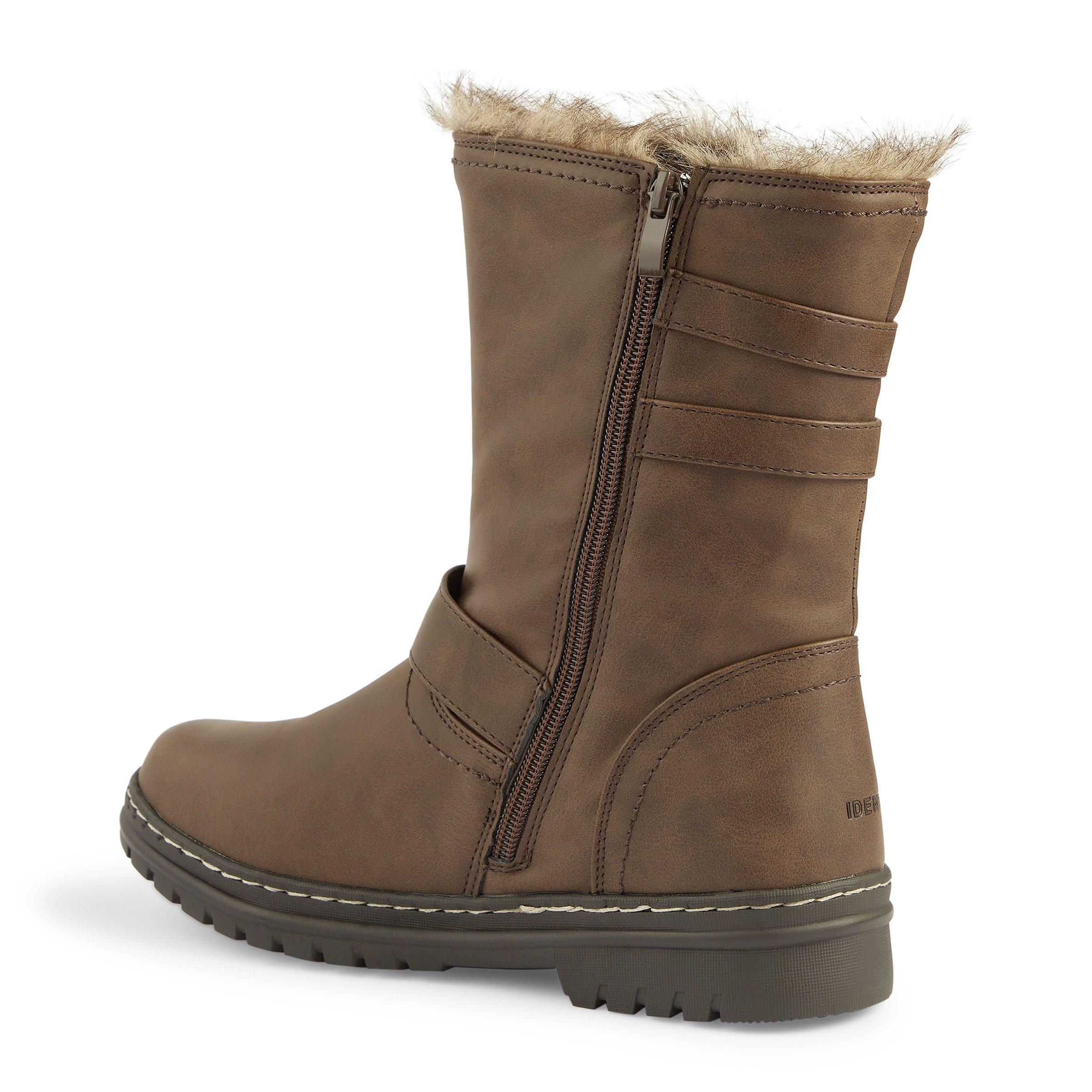 Brown Boot with Buckle Detail (3199326) | Identity