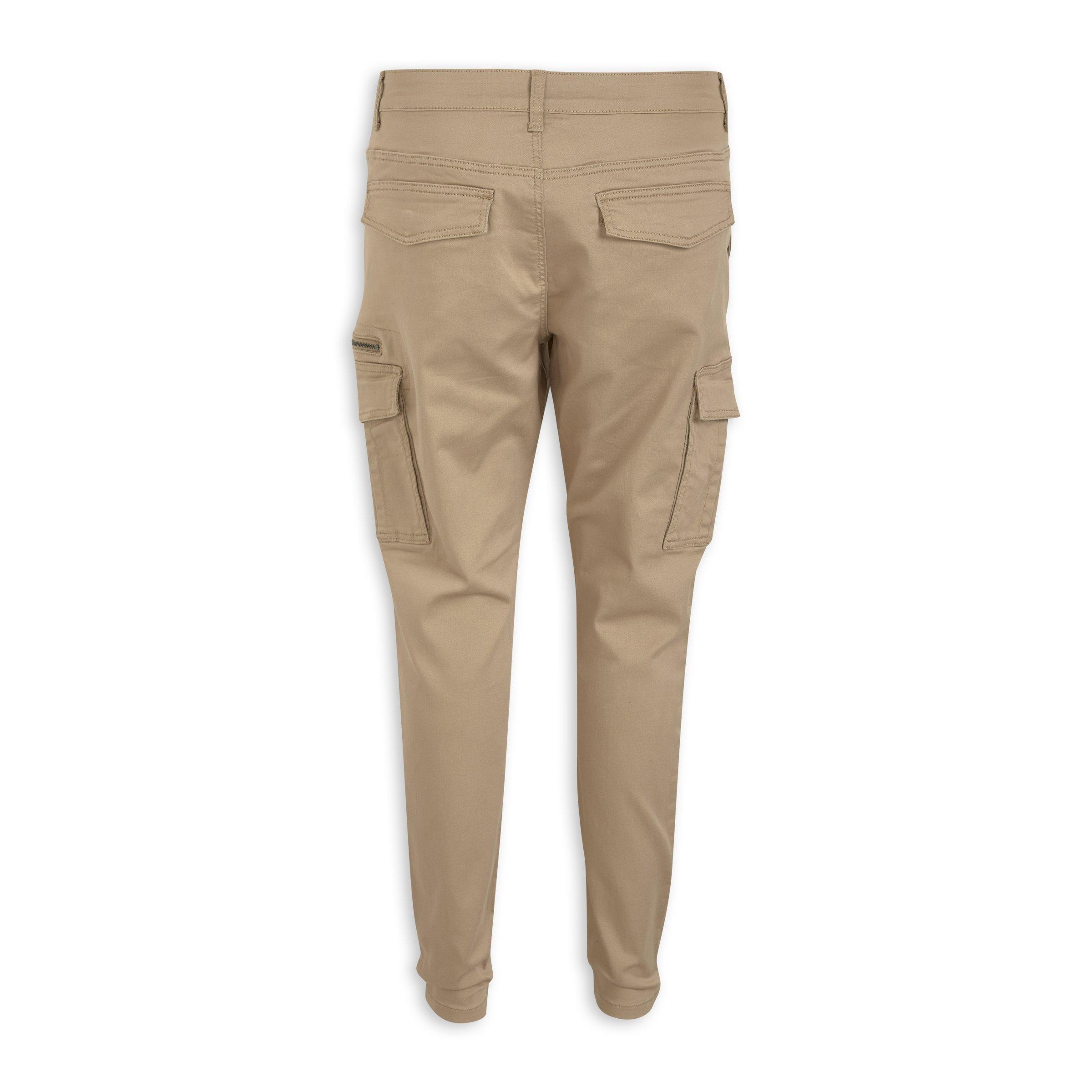 Camel Utility Pants (3199975) | UZZI