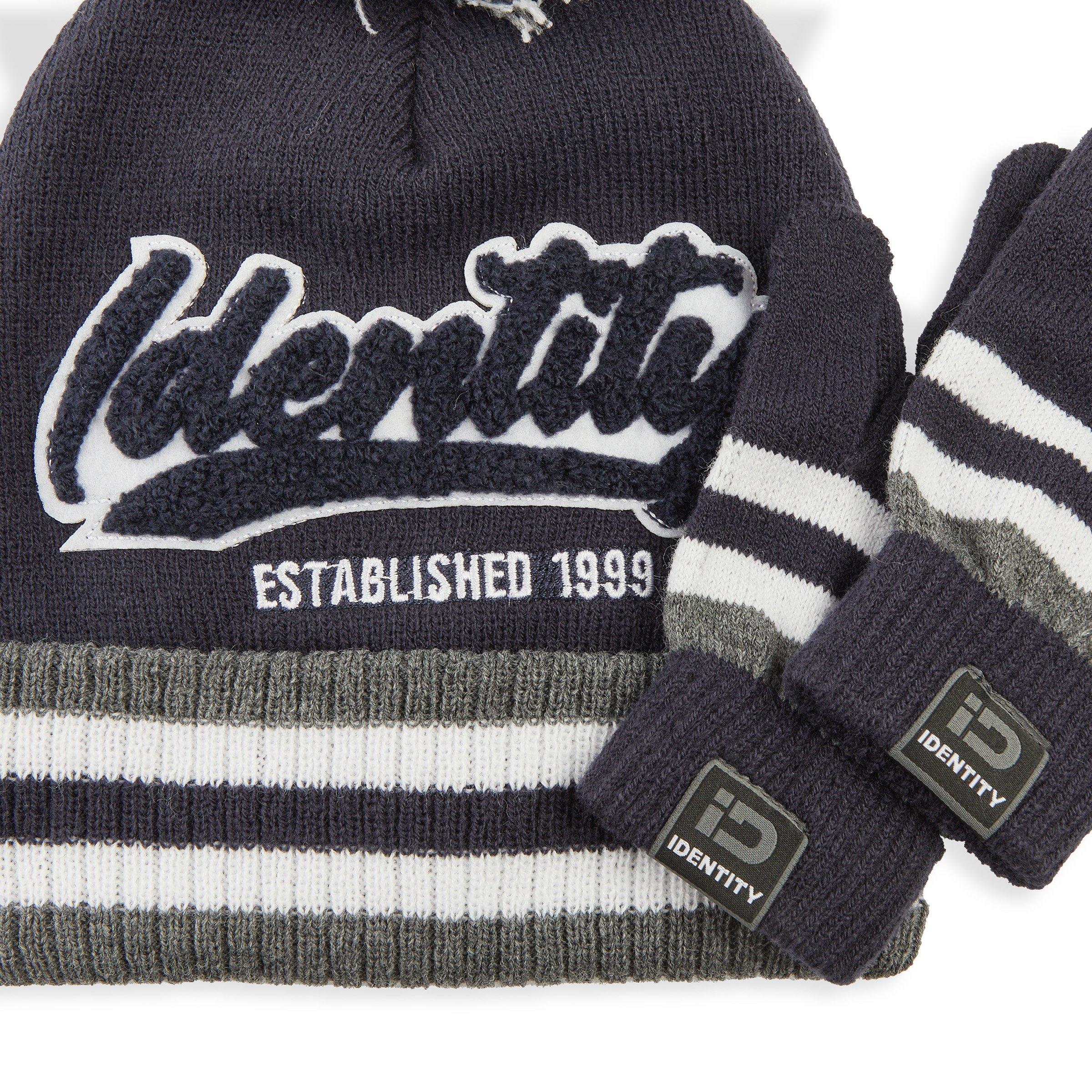 Kid Boys Beanie and Gloves Set (3200115) | Identity