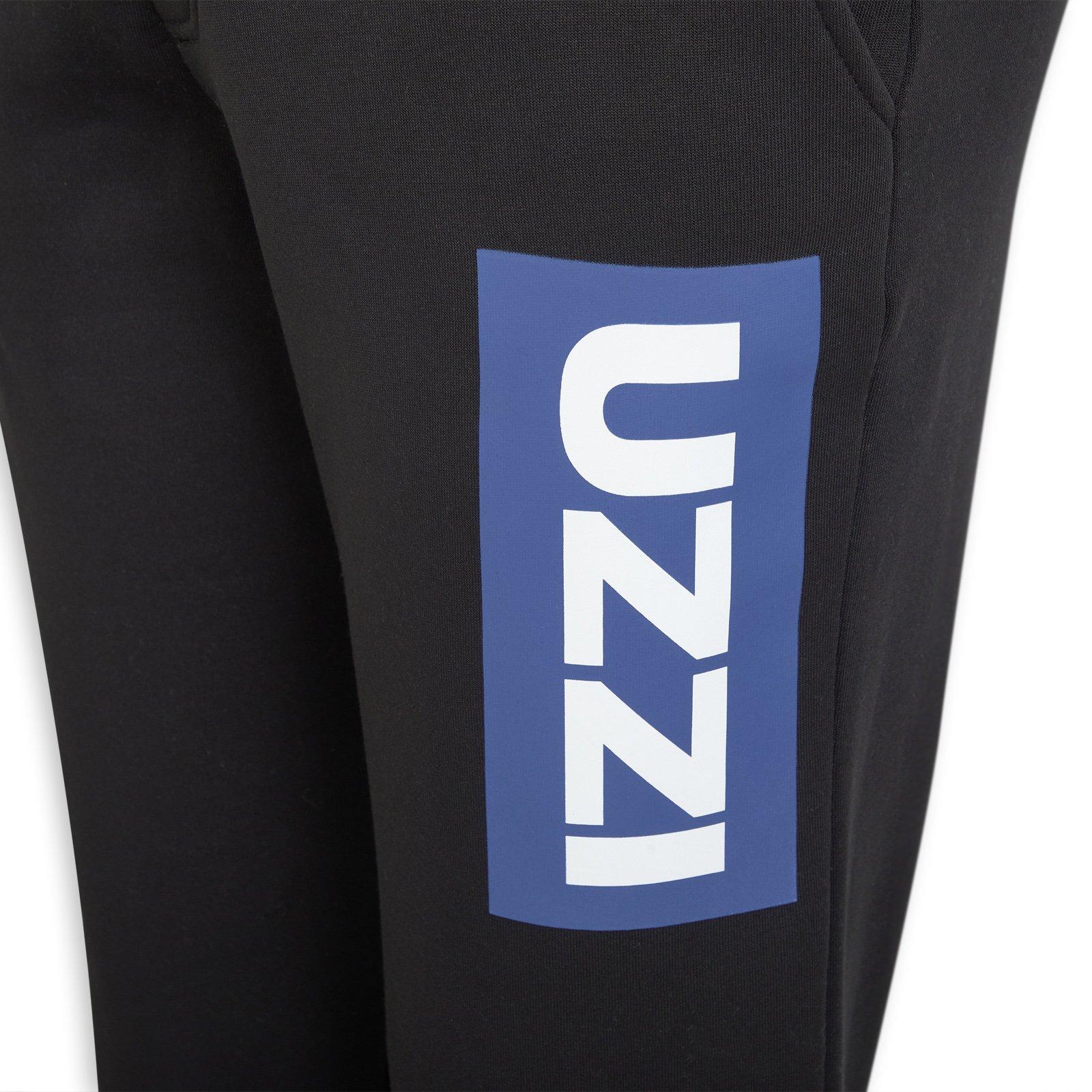 Black Cuffed Jogger Pants (3200440) | UZZI