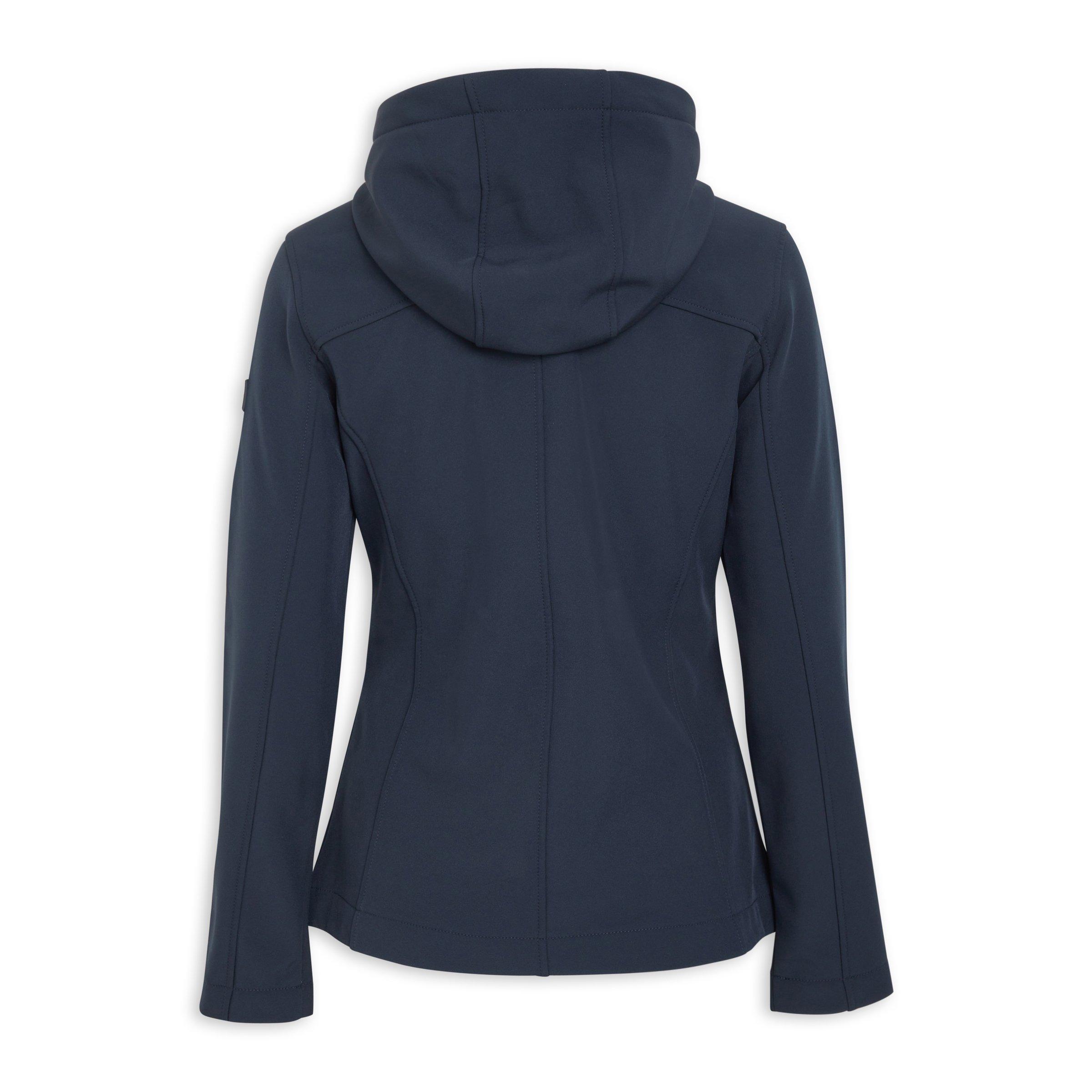 Navy Soft Shell Zip-through Jacket (3200702) | Daniel Hechter