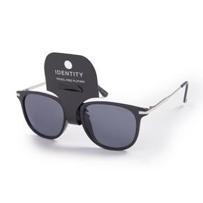 Black Round Wayfarer Sunglasses