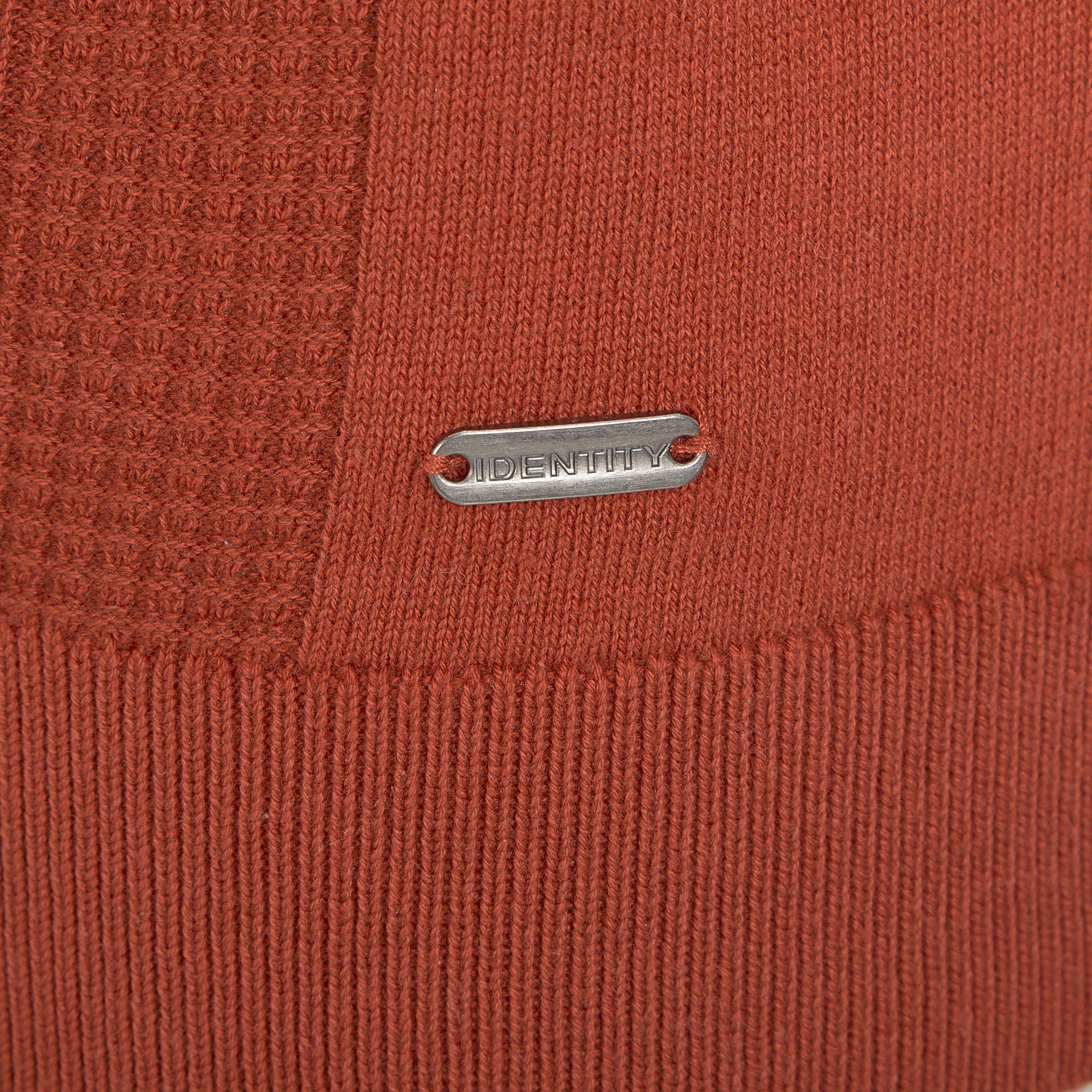 Rust Knit Golfer Shirt (3201040) | Identity