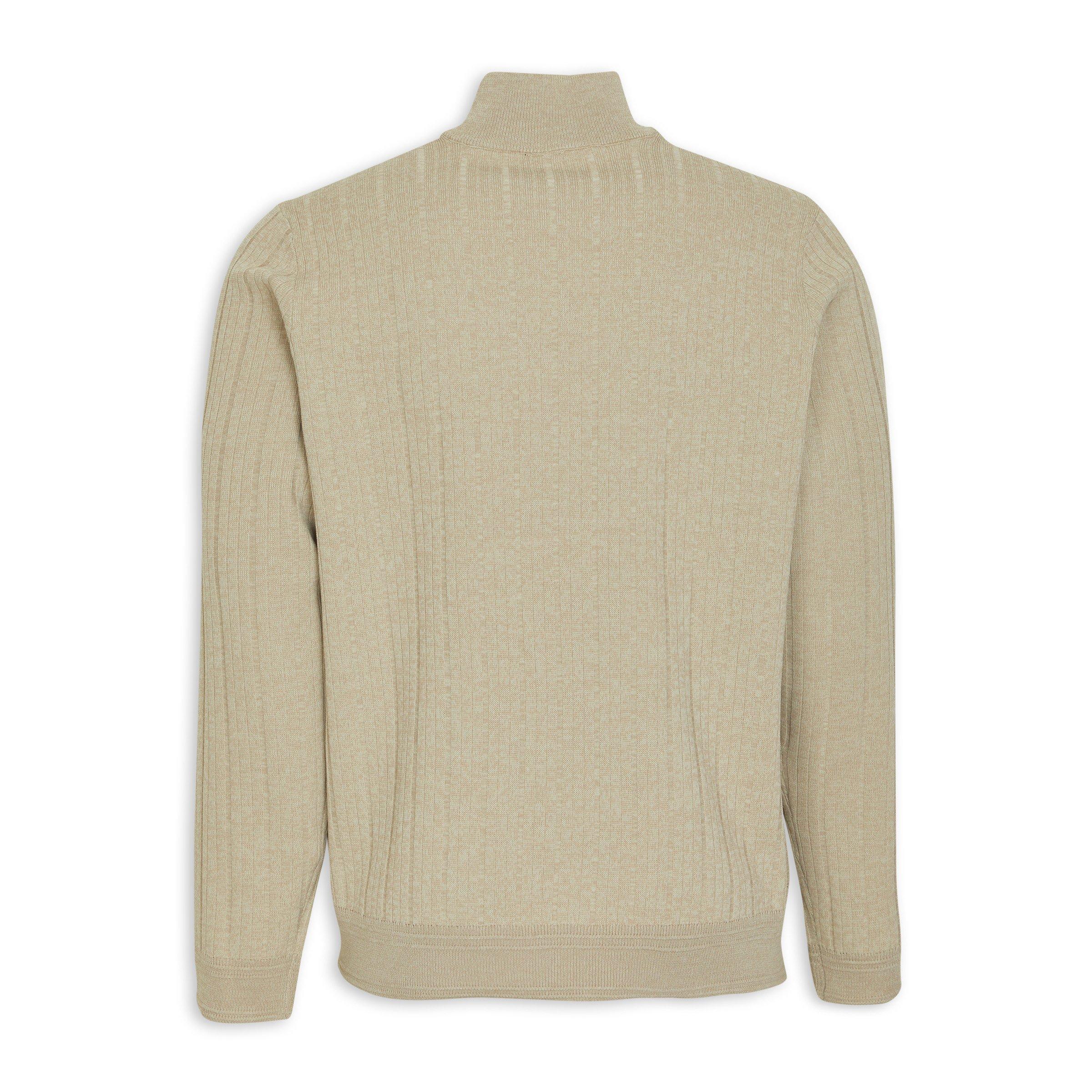 Beige Quarter-zip Jersey (3201041) | Identity
