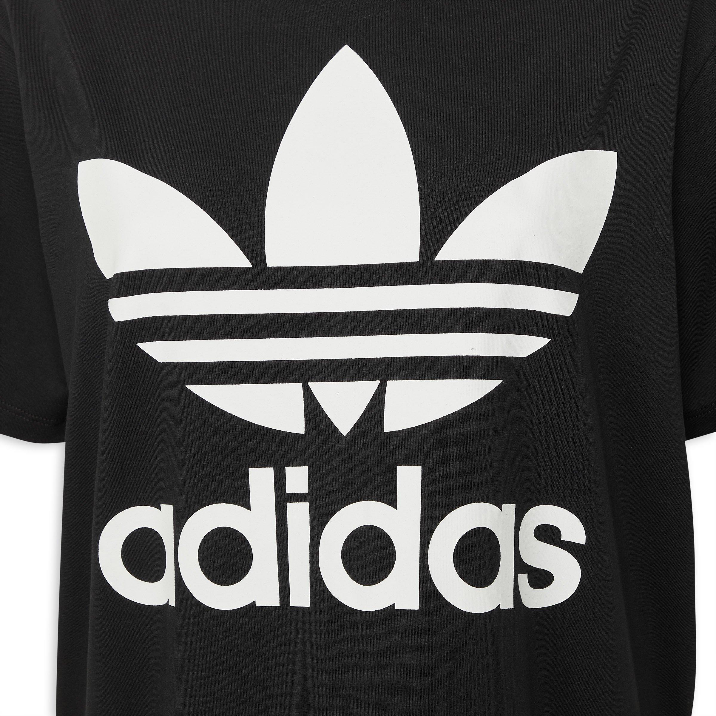 Adidas trefoil crew dress on sale