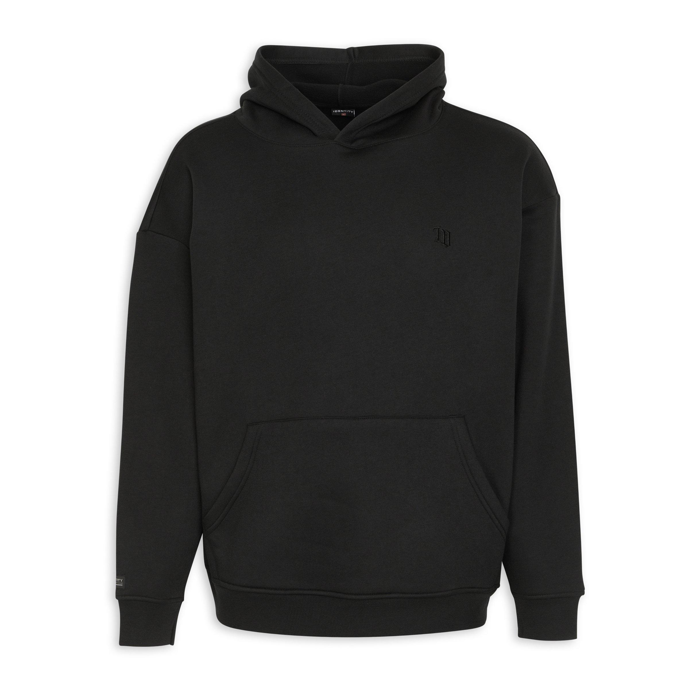 Black Oversized Hoodie (3202628) | Identity