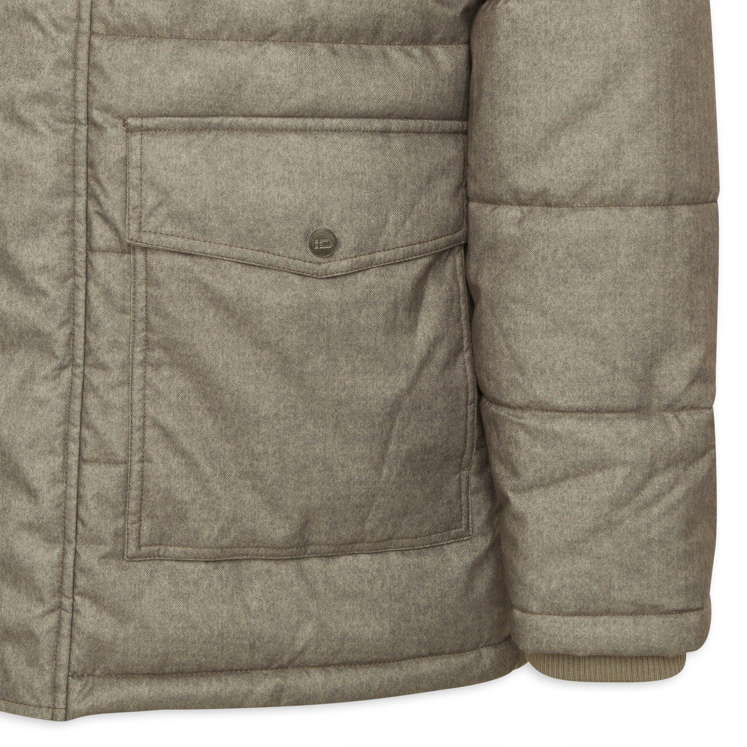 Beige Puffer Jacket (3203003) | Identity