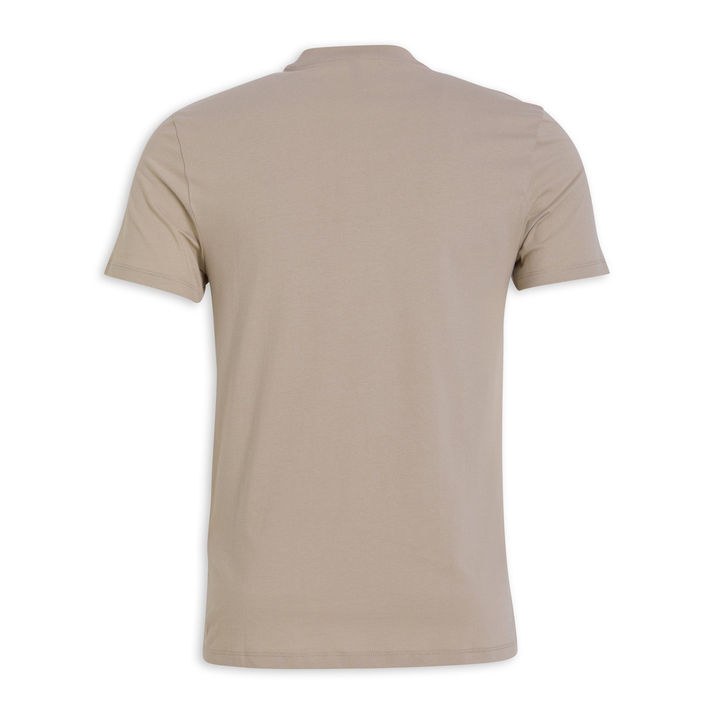 Beige Graphic T-shirt (3203163) | Identity