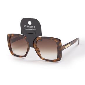 Brown Animal Print Sunglasses