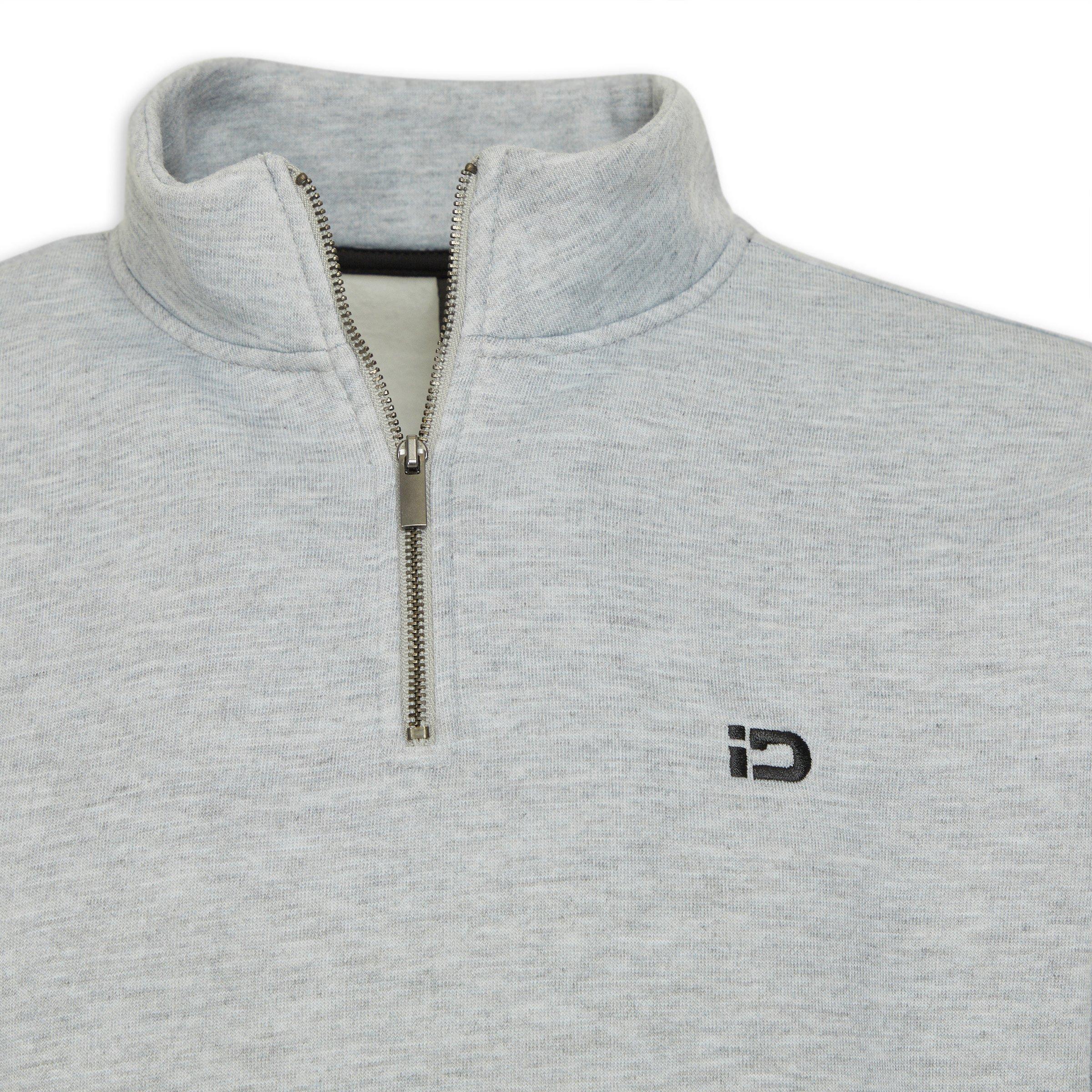 Grey Quarter-zip Sweat Top (3203579) | Identity
