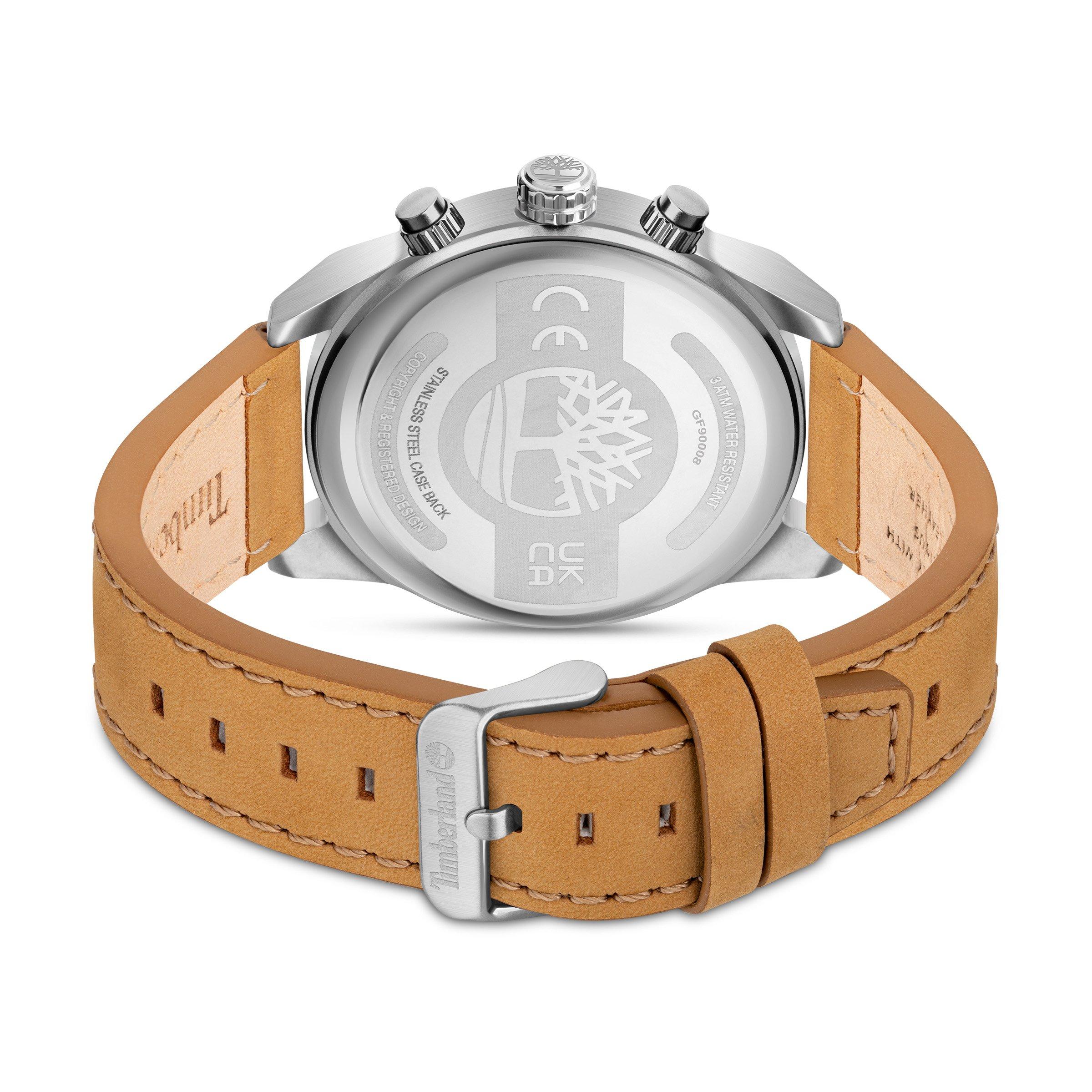 Tan Silver Chrono Watch (3203608) | Timberland