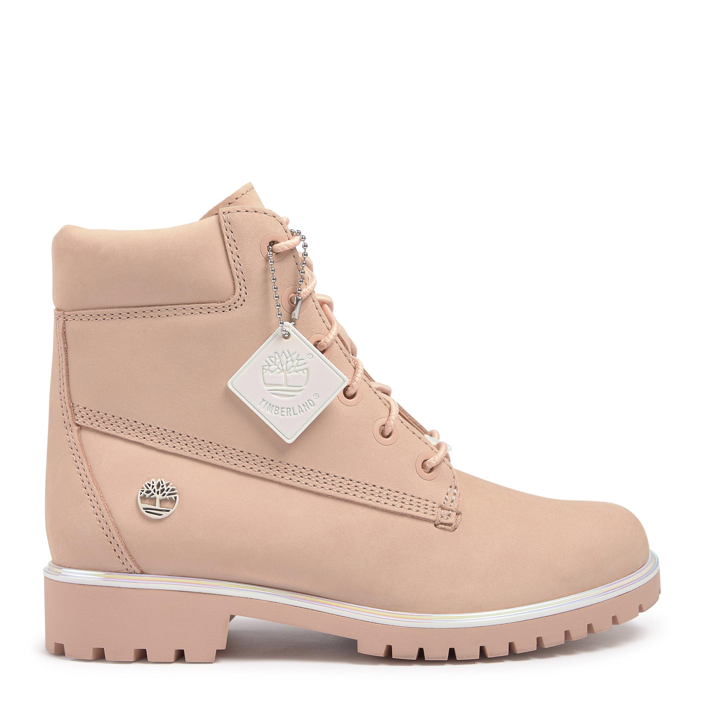 靴 Women's Premium 6-Inch Waterproof Boot Pink Premium 6 Inch Lace Up Waterproof Boot (3204446) | Timberland