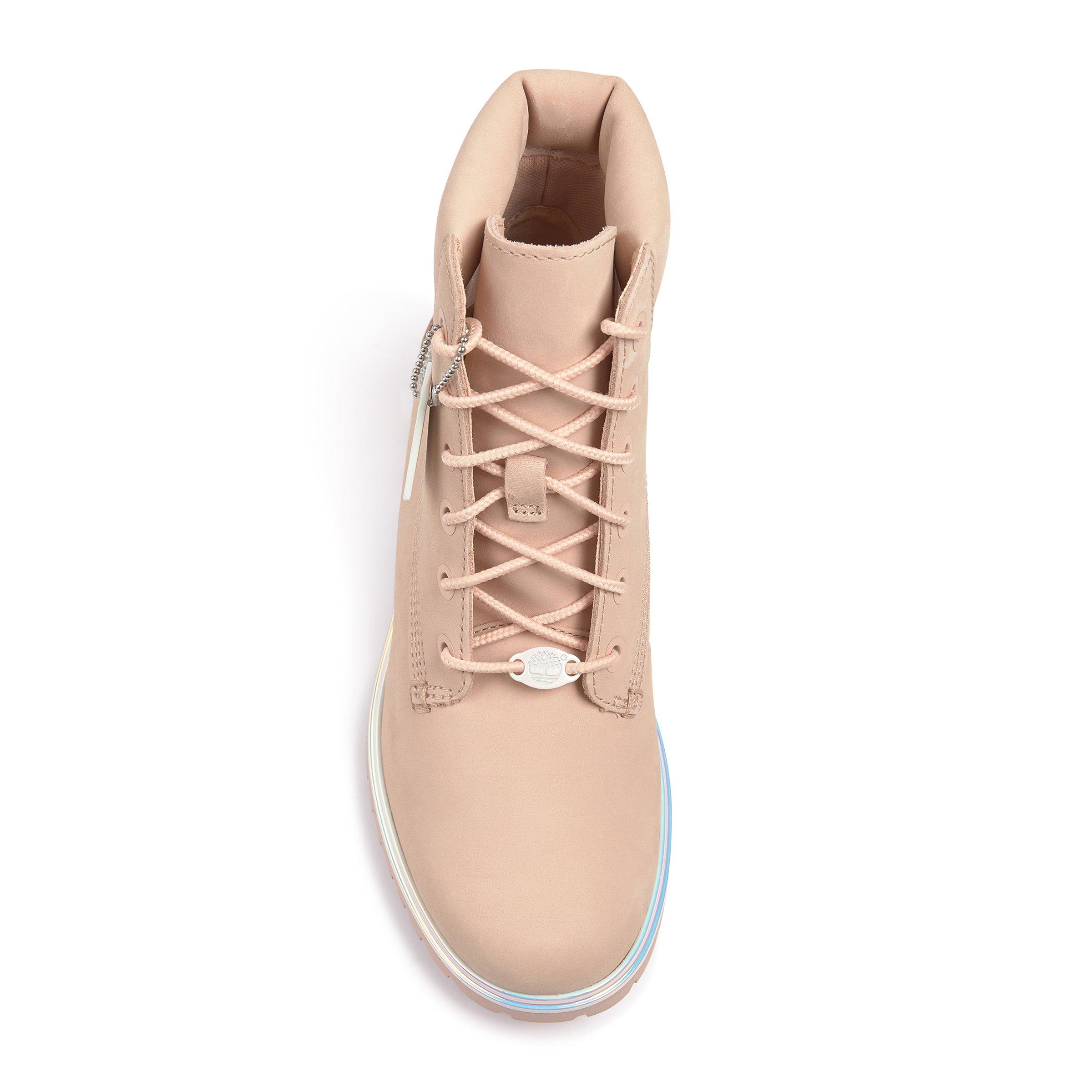 Pink Premium 6 Inch Lace Up Waterproof Boot (3204446) | Timberland
