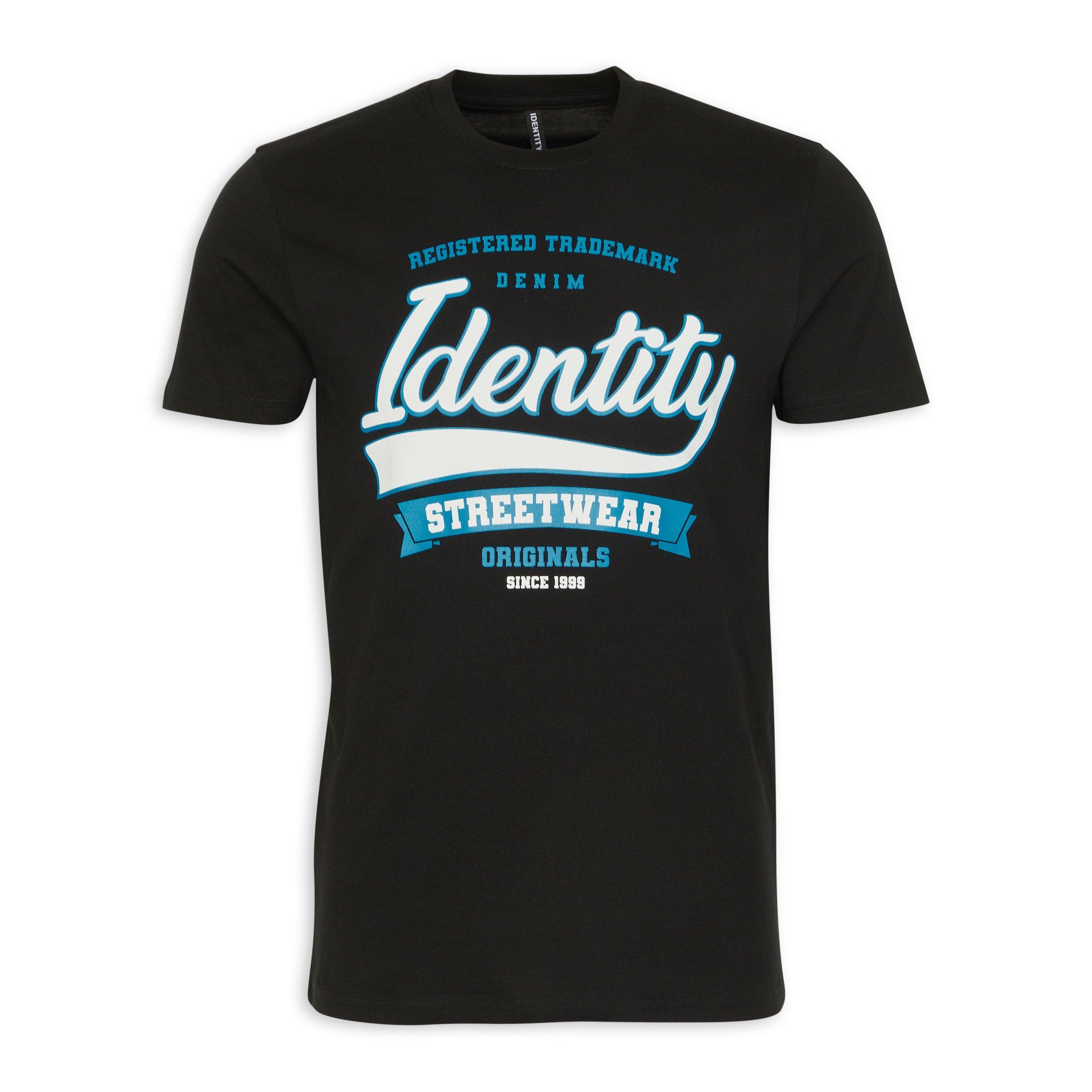 Black Branded T-shirt (3204663) | Identity