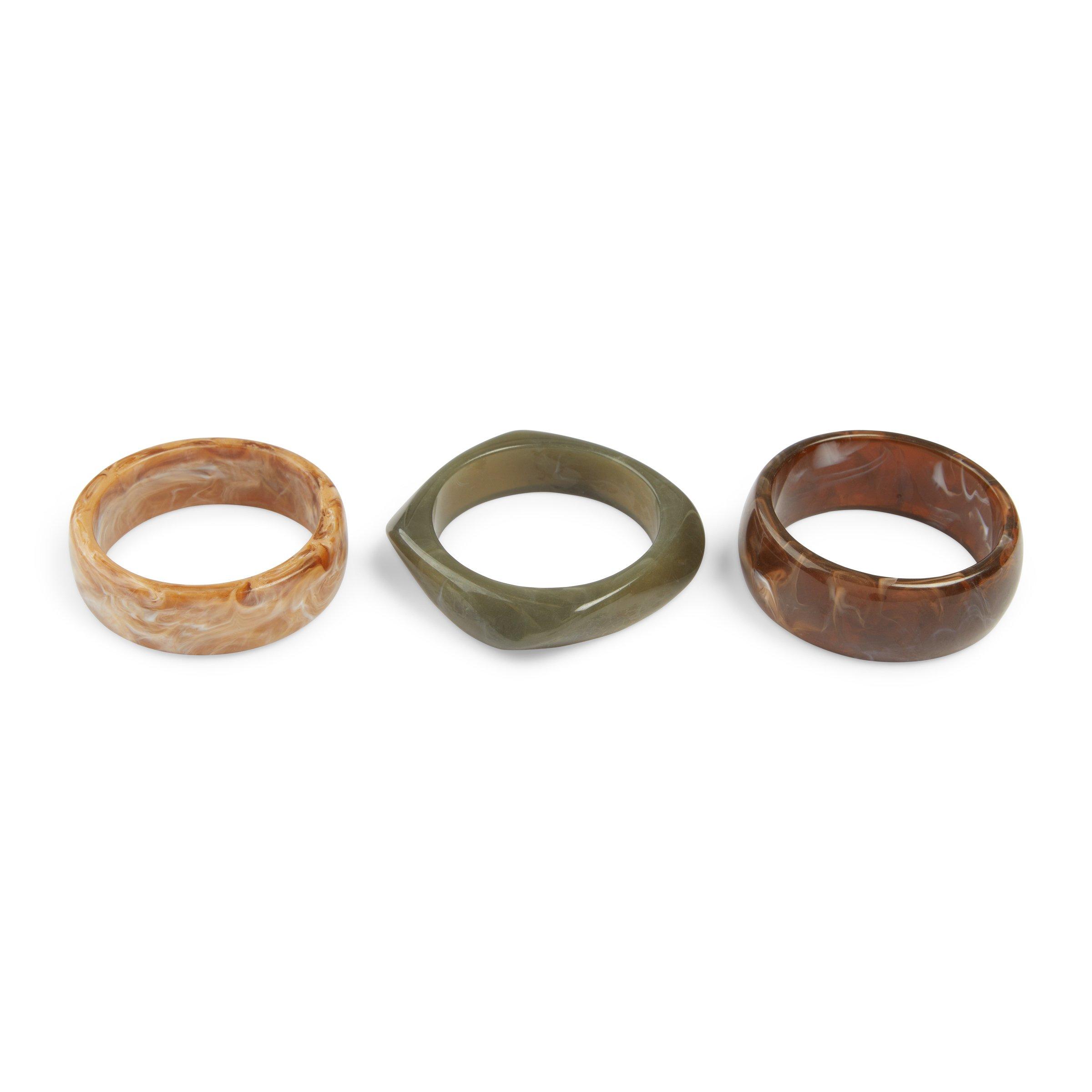 3-pack Resin Bangles (3204682) | Ginger Mary