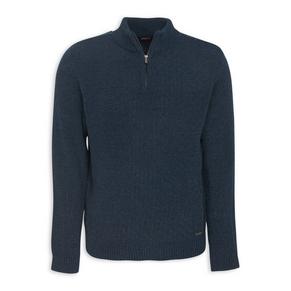 Navy Quarter-zip Jersey