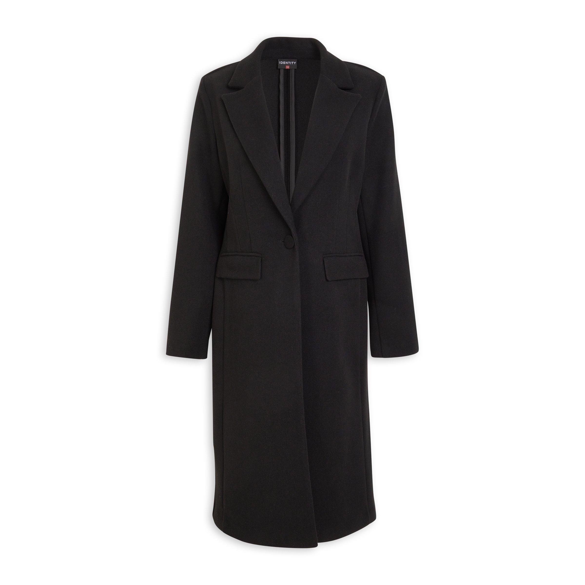 【 peak】FR Over Coat　Black Black Long Coat (3205110) | Identity