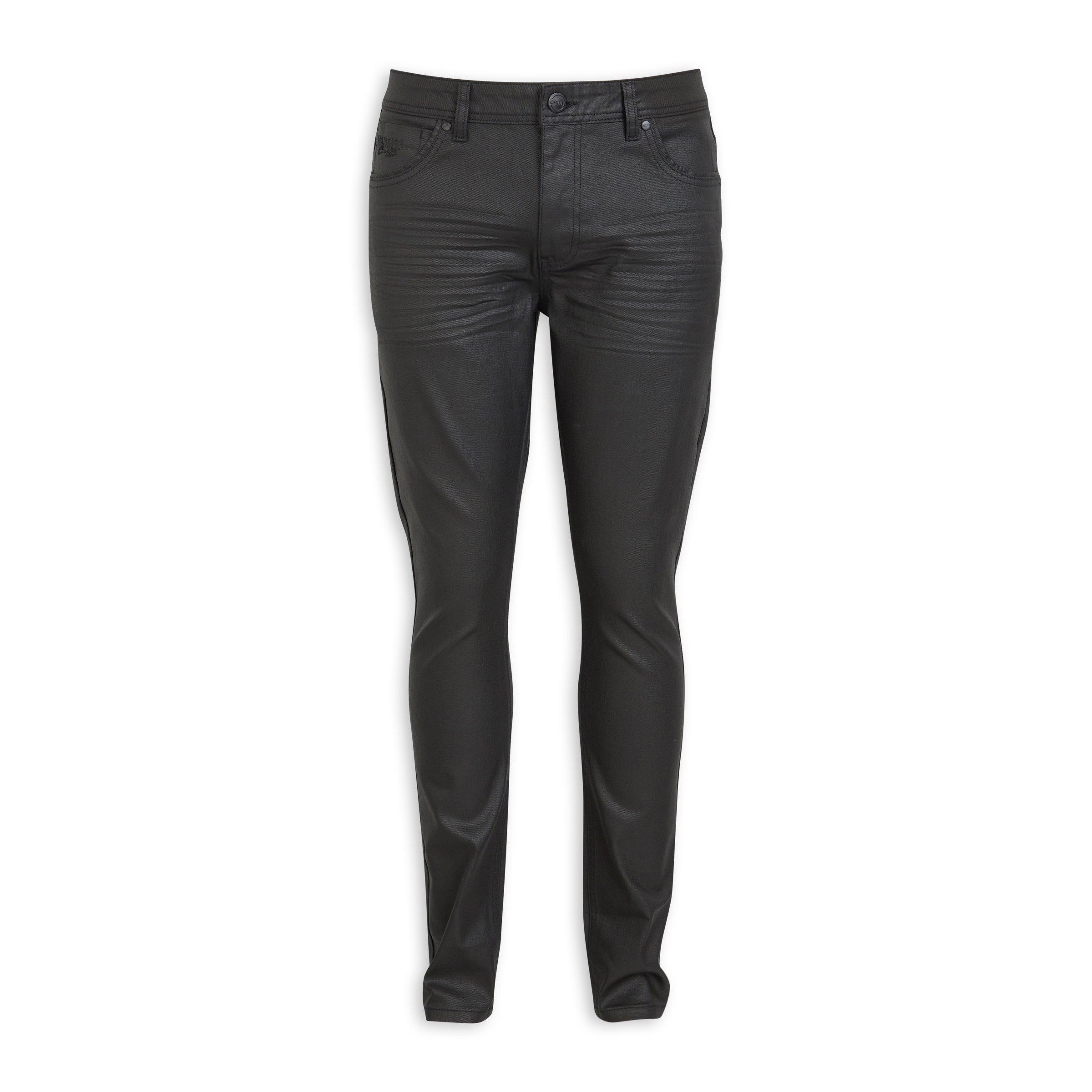 Black Coated Skinny Jeans (3205289) | Identity