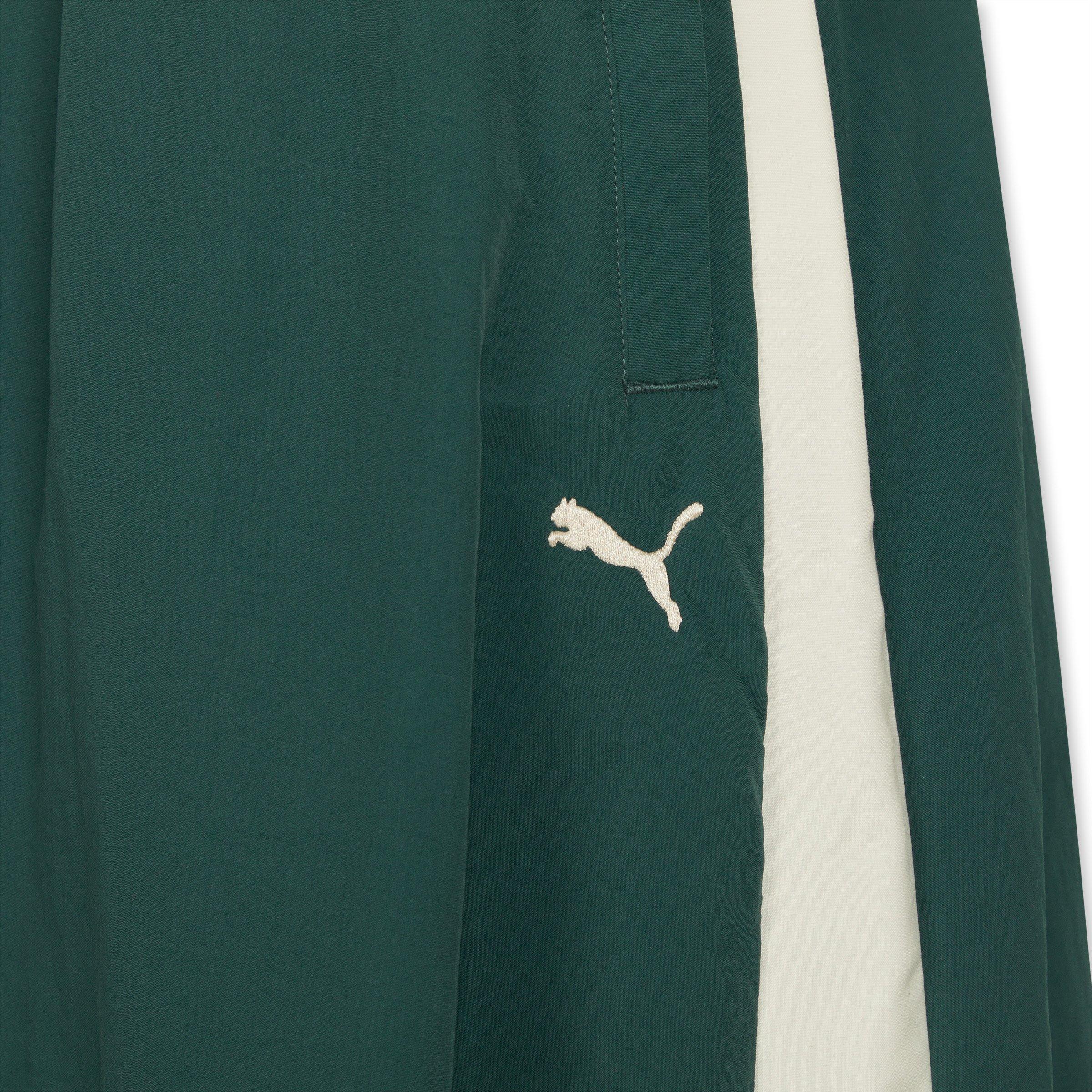 Green T7 Woven Midi Skirt (3206084) | Puma