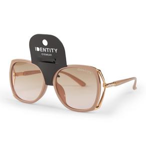 Light Pink Oversized Sunglasses