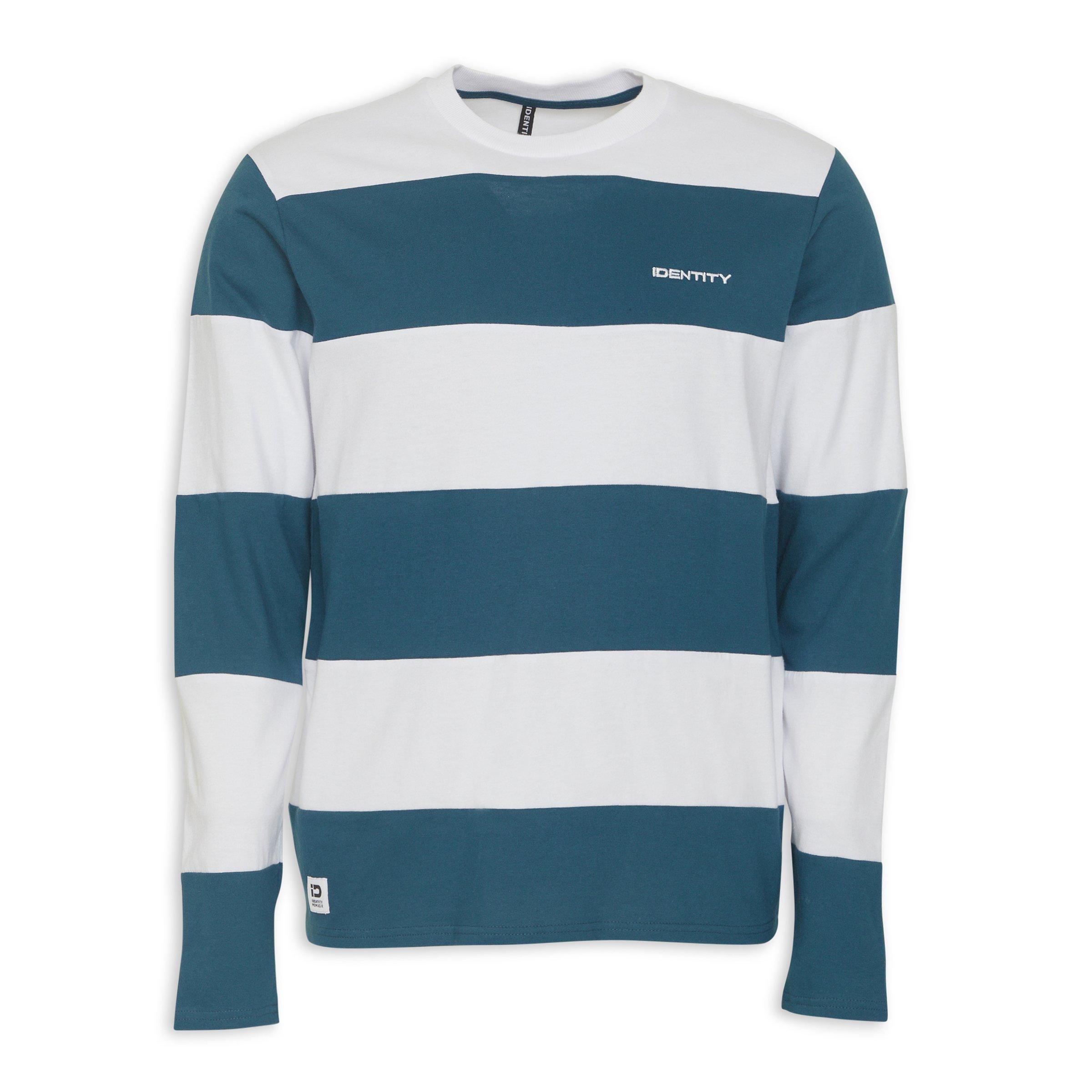 Blue Striped Long Sleeve T-shirt (3206760) | Identity