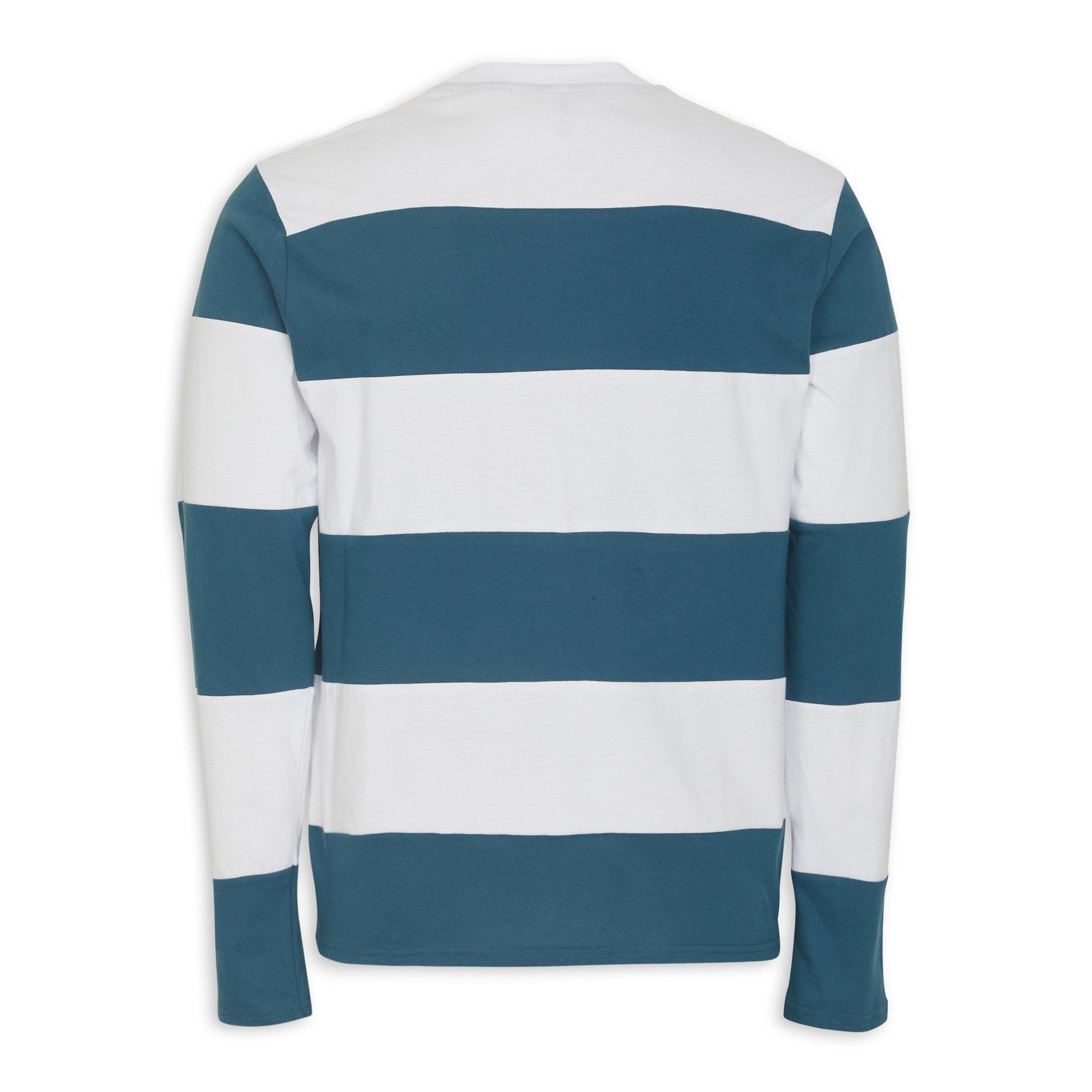 Blue Striped Long Sleeve T-shirt (3206760) | Identity