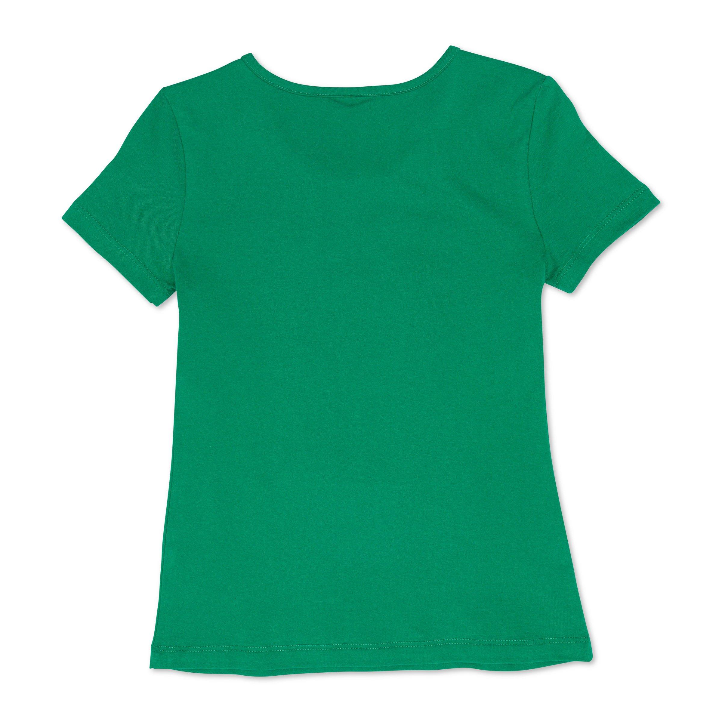 Girls Green Graphic T-shirt (3206834) | Identity