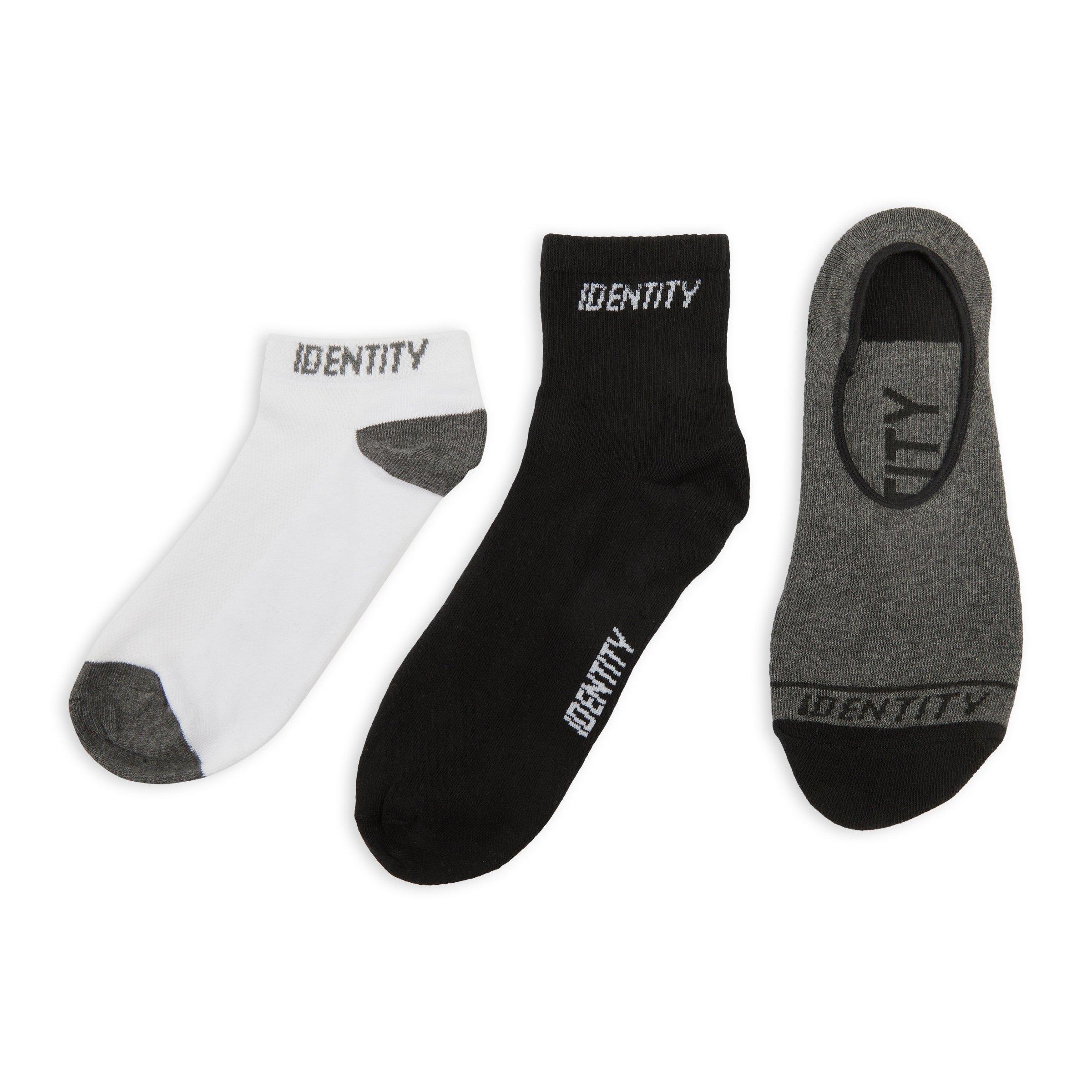 「sososo」 3-pack Assorted Socks (3207006) | Identity