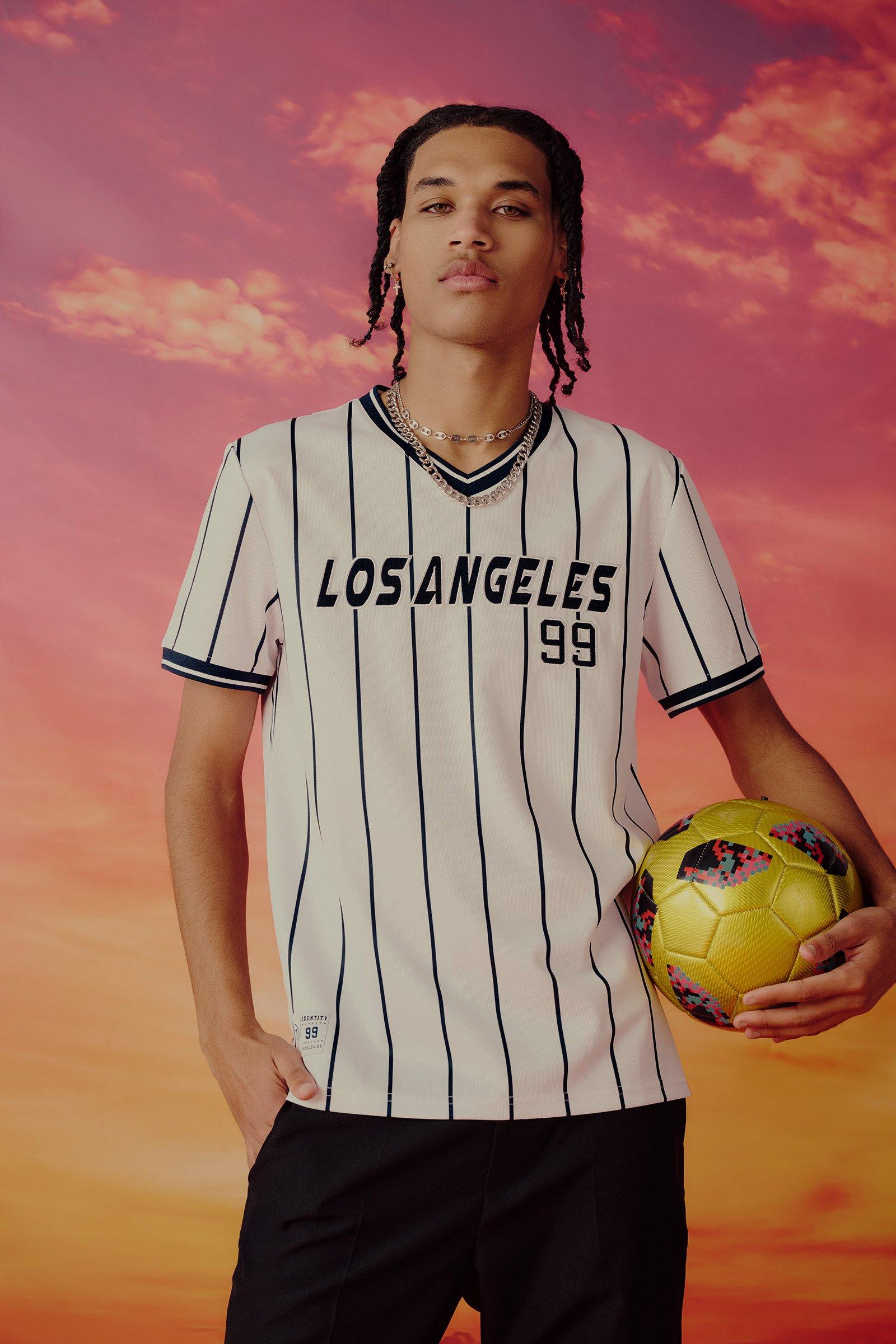 トップス Sheervelour Baseball T-shirts White V-neck Baseball T-shirt (3207565) | Identity