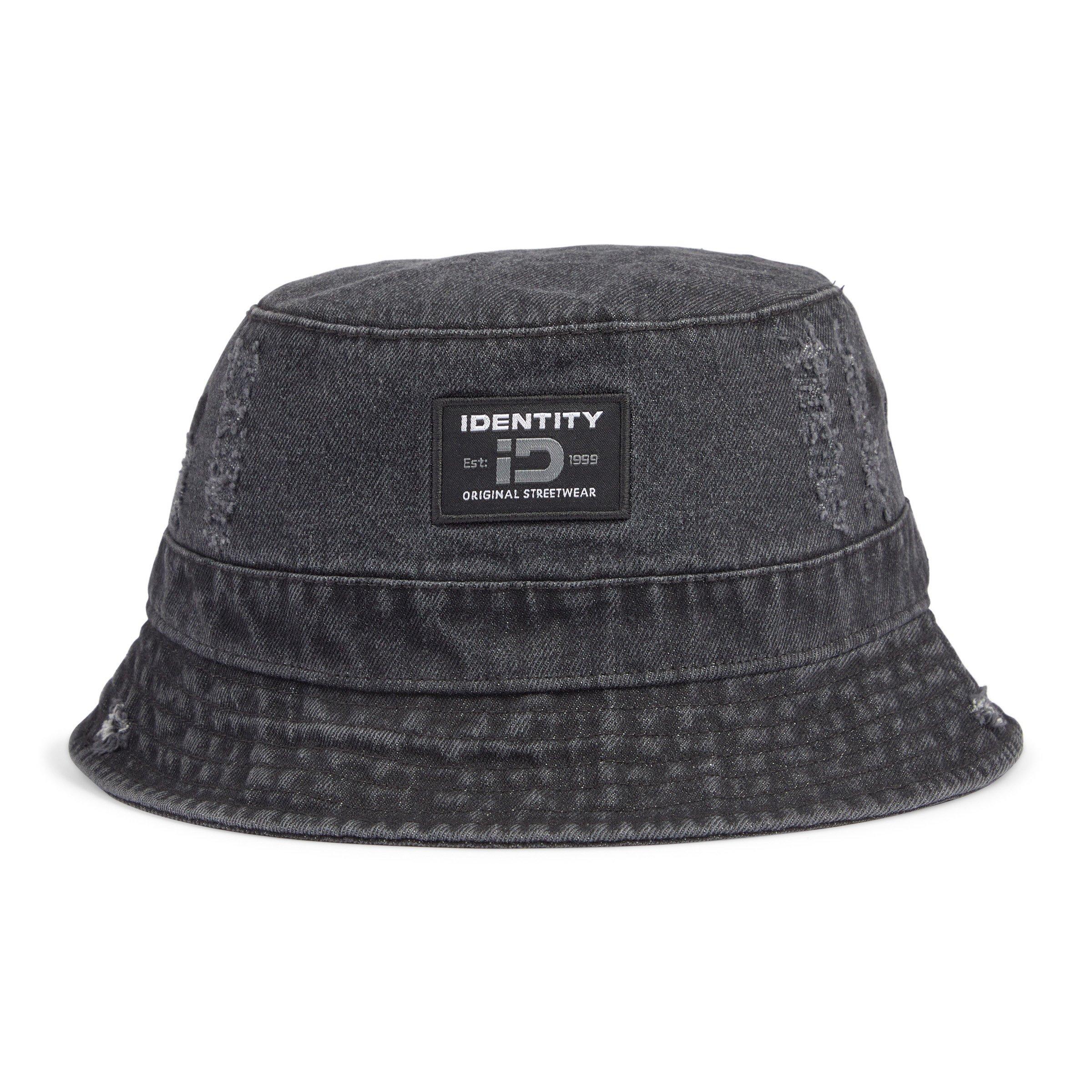 帽子 minedenim Black Denim Bucket HAT Black Denim Bucket Hat (3207999) | Identity