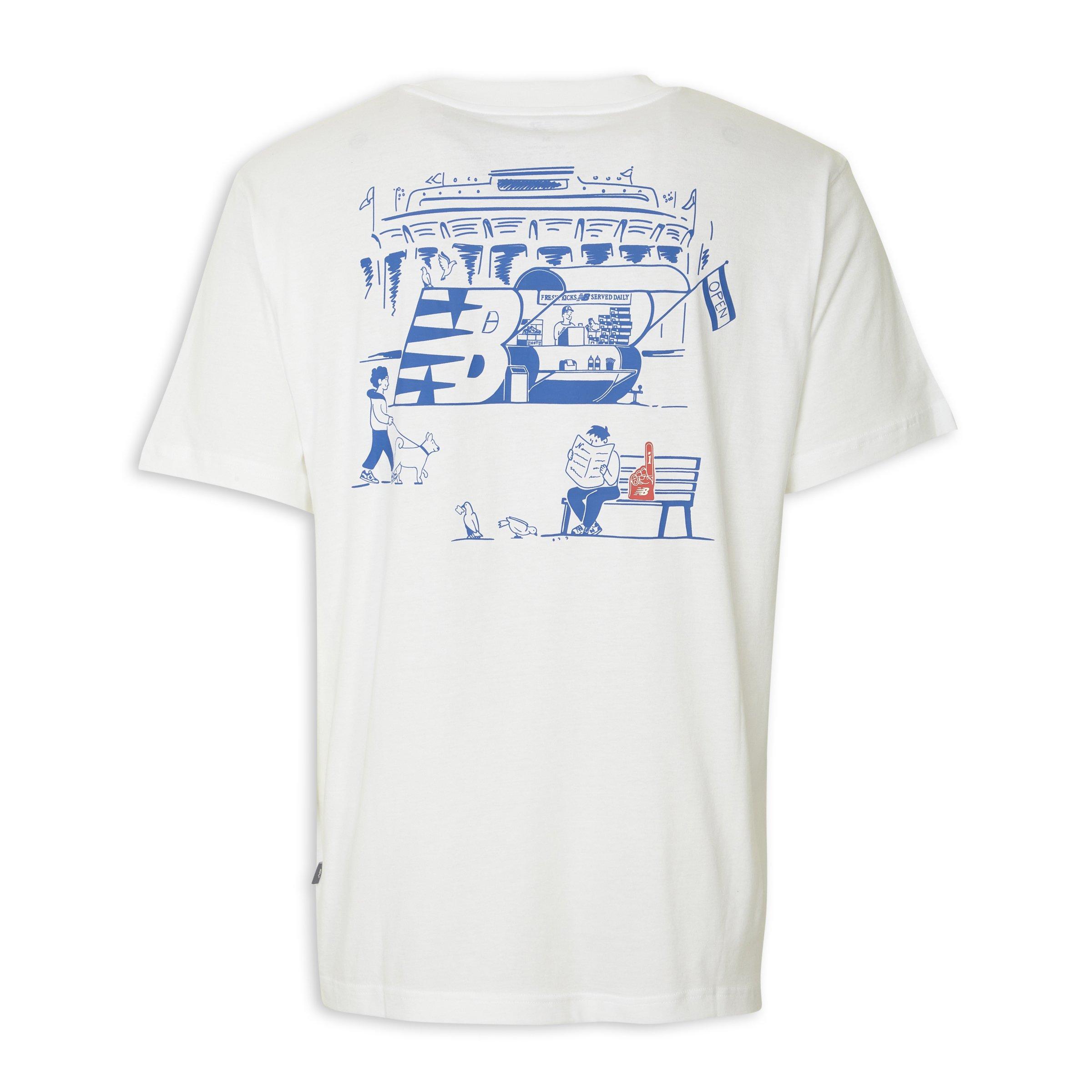 White Stadium T-Shirt (3208020) | New Balance