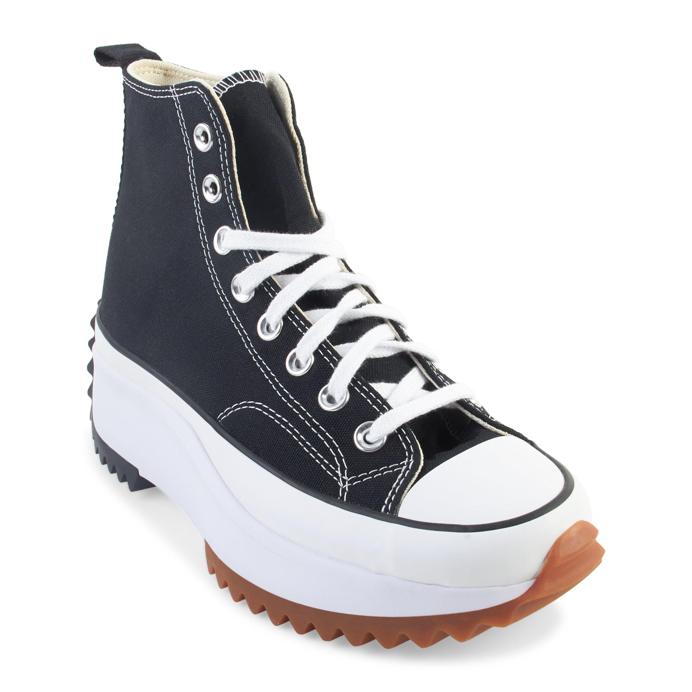 Black Run Star Hike Canvas Platform (3208398) | Converse
