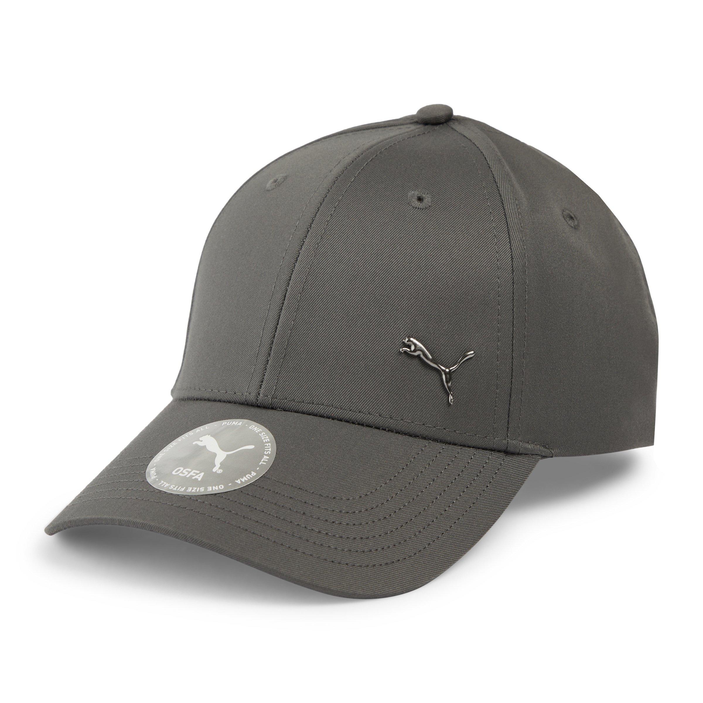 Grey Essentials Metal Cat Baseball Cap (3208641) | Puma
