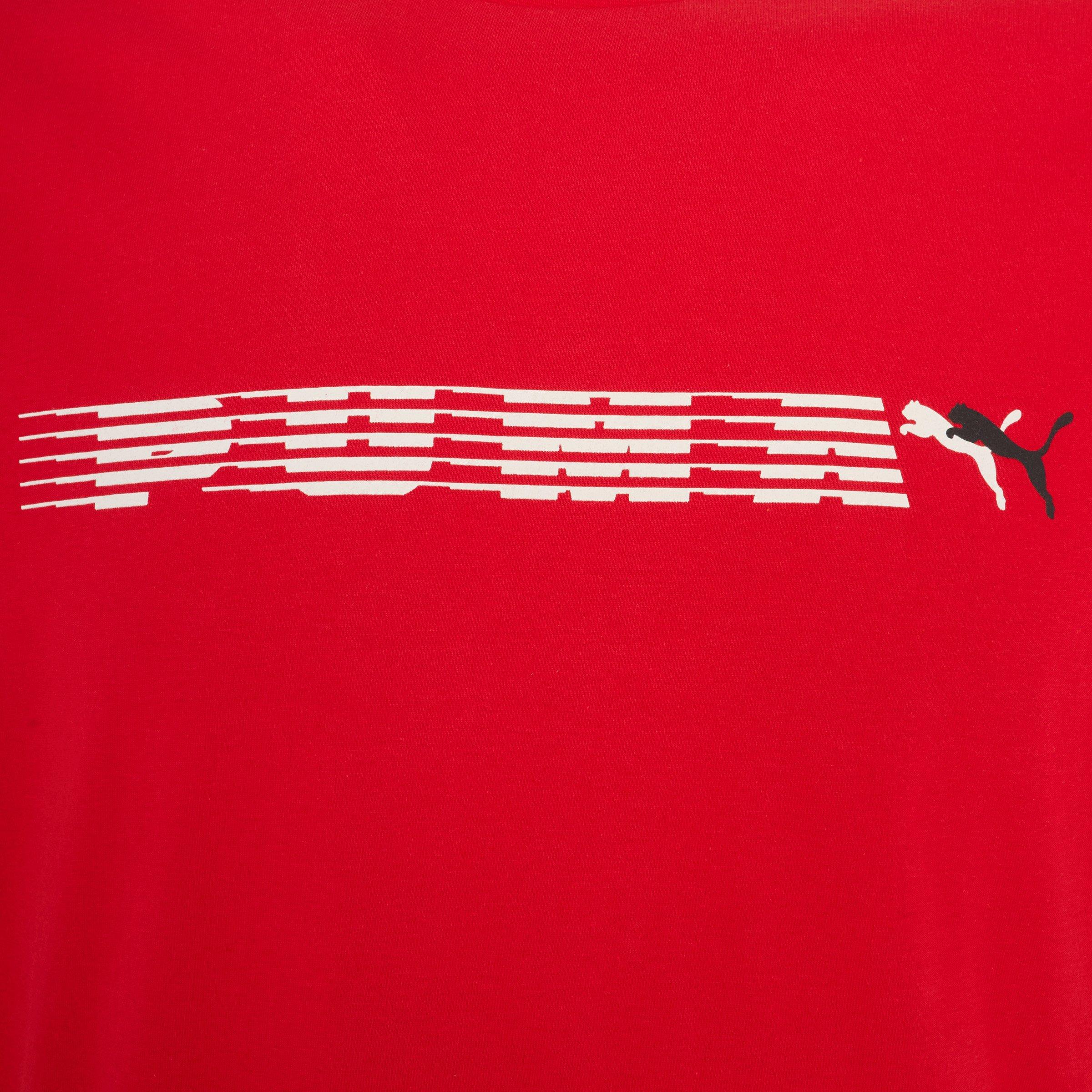 Red Graphic Relaxed T-shirt (3208657) | Puma